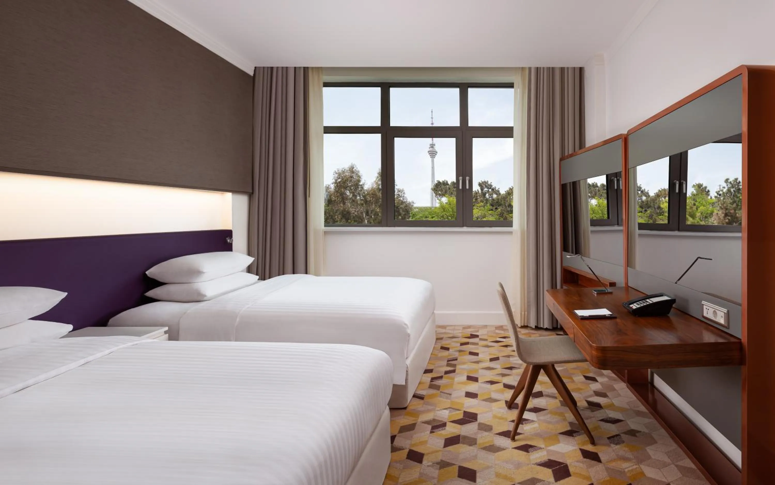 Bed in Sheraton Baku Intourist