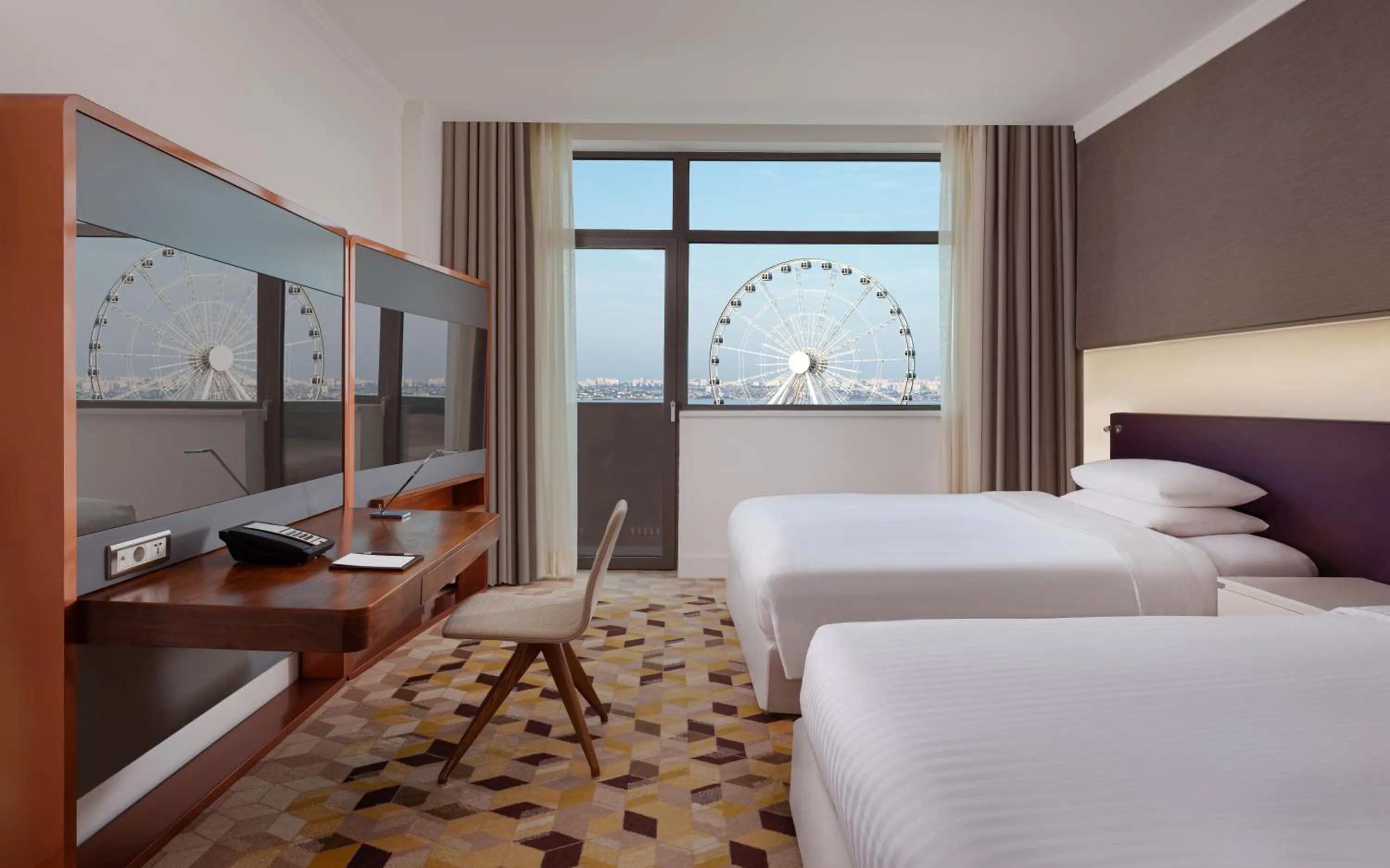 Bed in Sheraton Baku Intourist