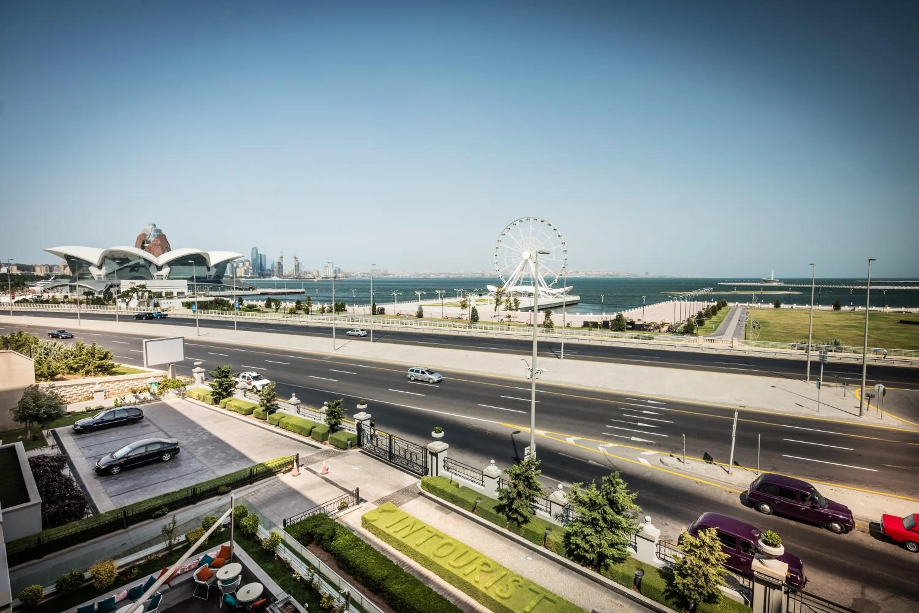 Sea view in Sheraton Baku Intourist