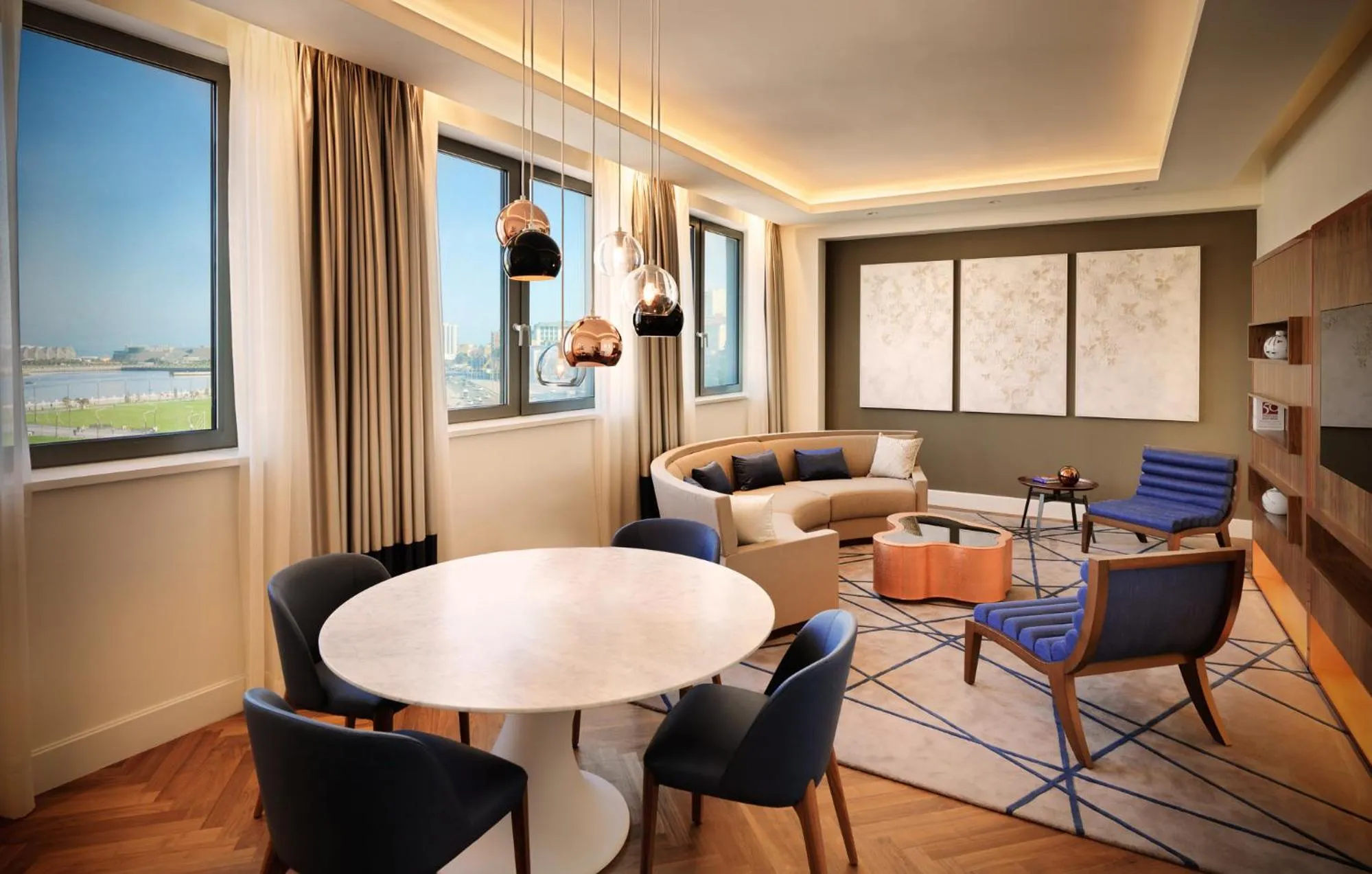 Living room in Sheraton Baku Intourist