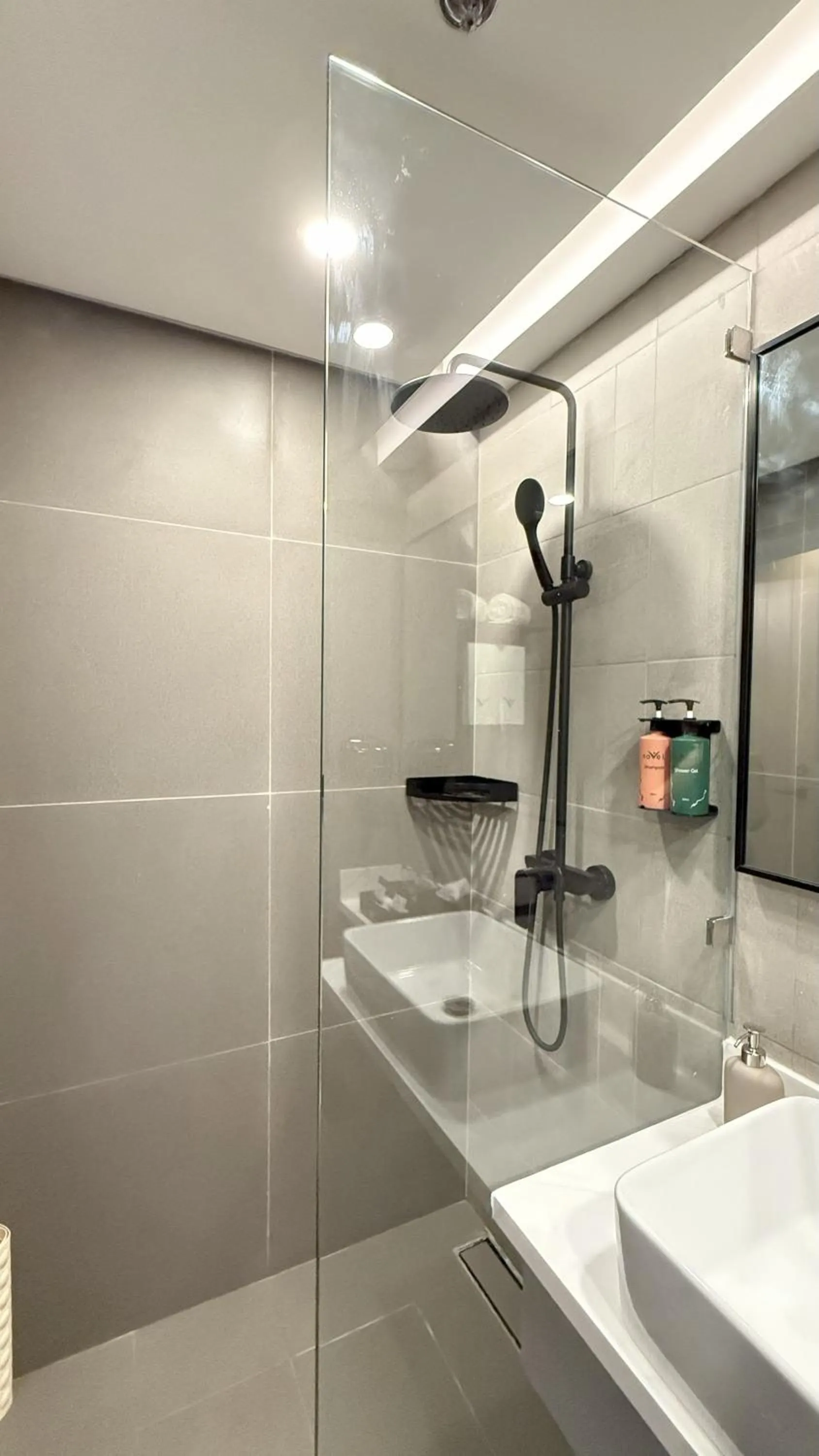 Bathroom in Novel Hotel Manila