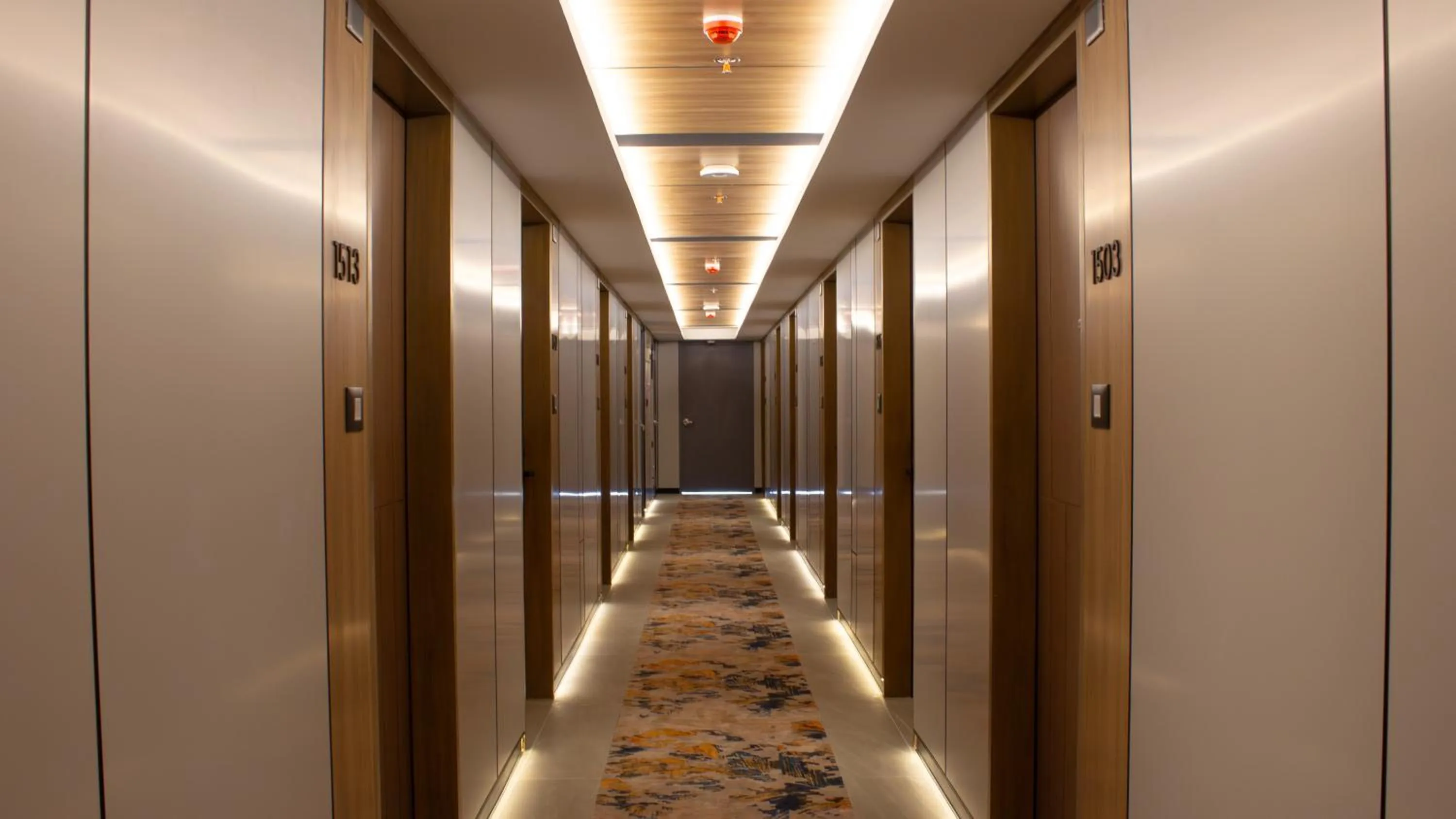 Patio in Novel Hotel Manila