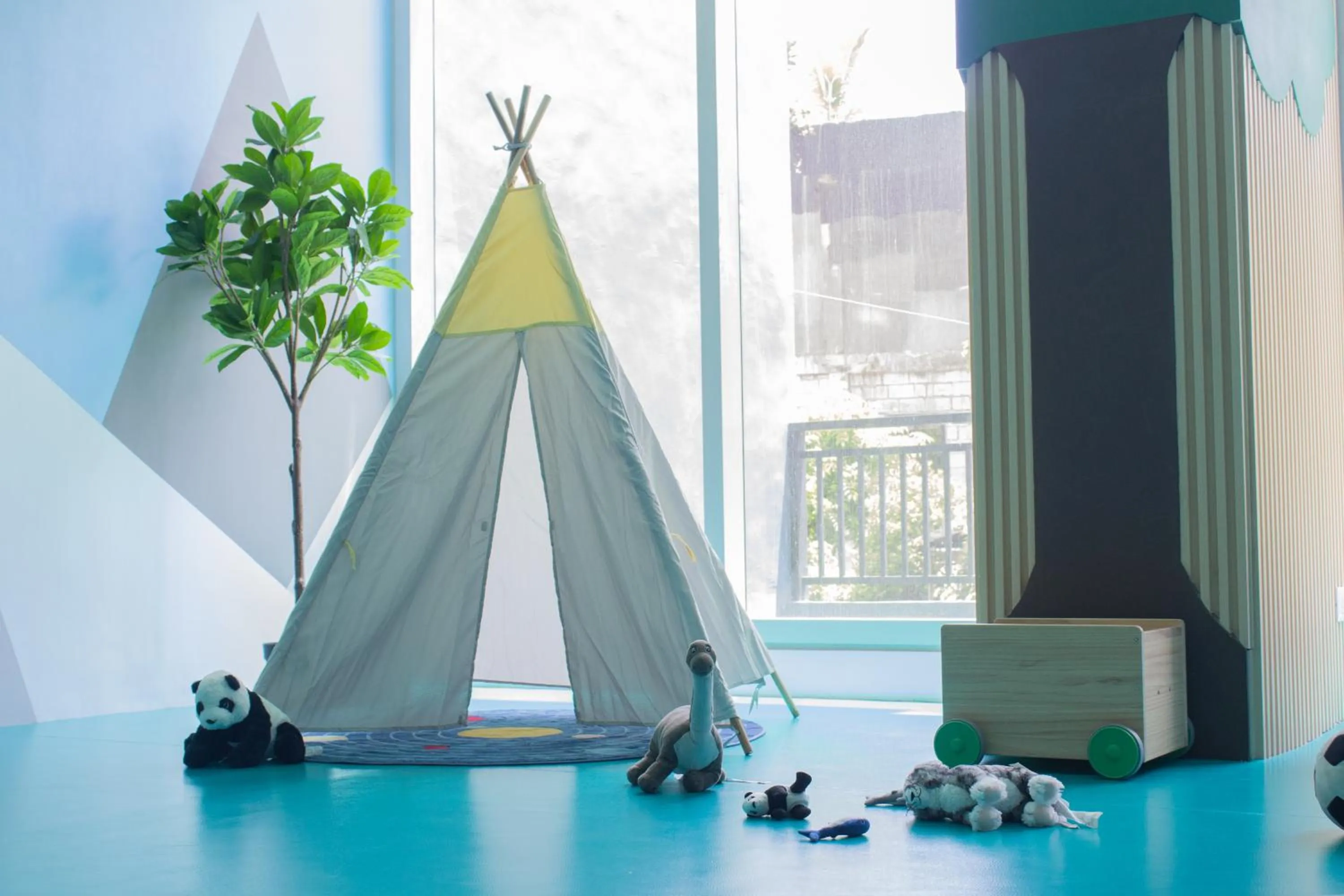 Children play ground in Novel Hotel Manila