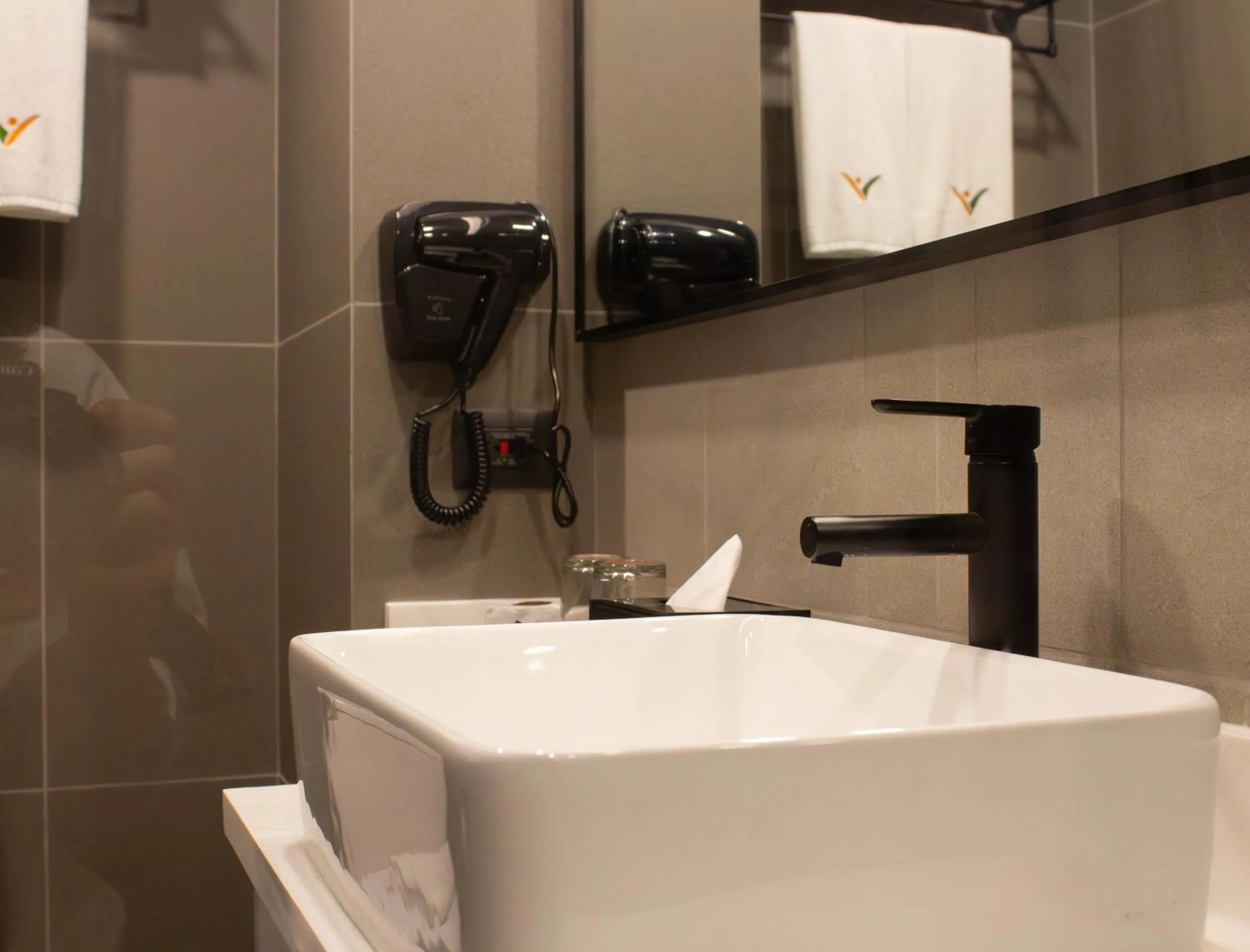 Bathroom in Novel Hotel Manila