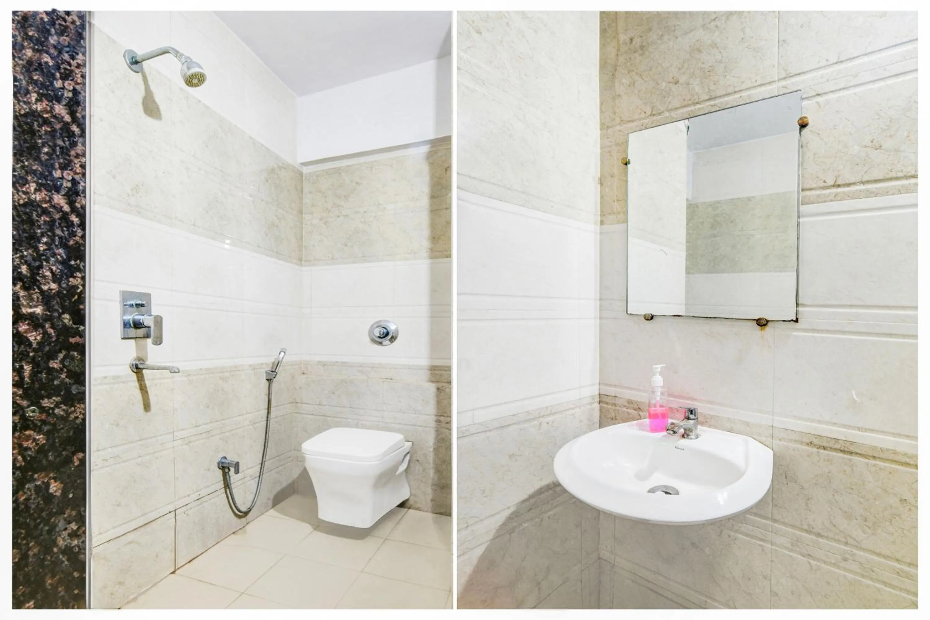 Bathroom in Hotel O Jawahar Marg Formerly Hotel Virat