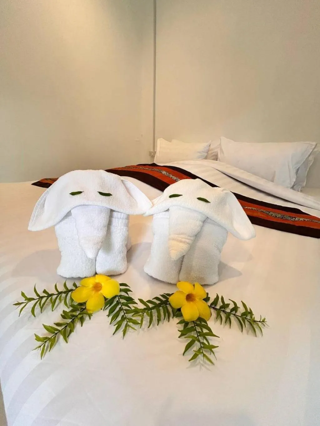 Bed in Private Paradise Resort