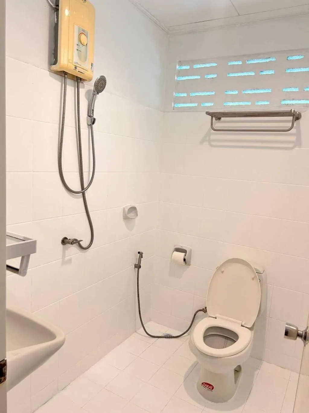 Shower in Private Paradise Resort