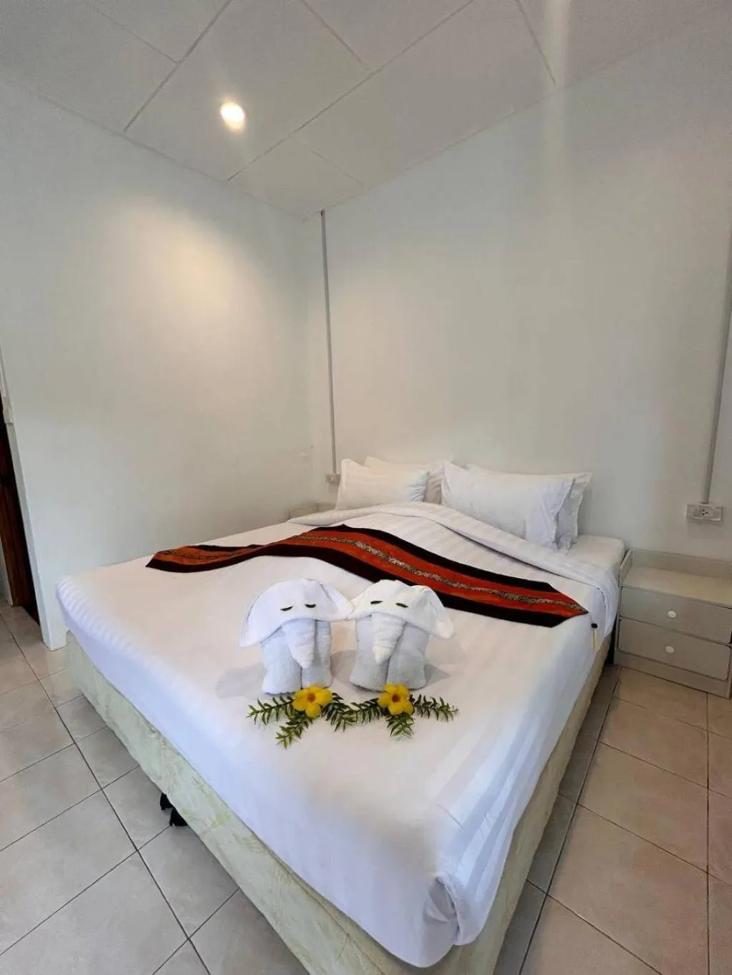 Bed in Private Paradise Resort