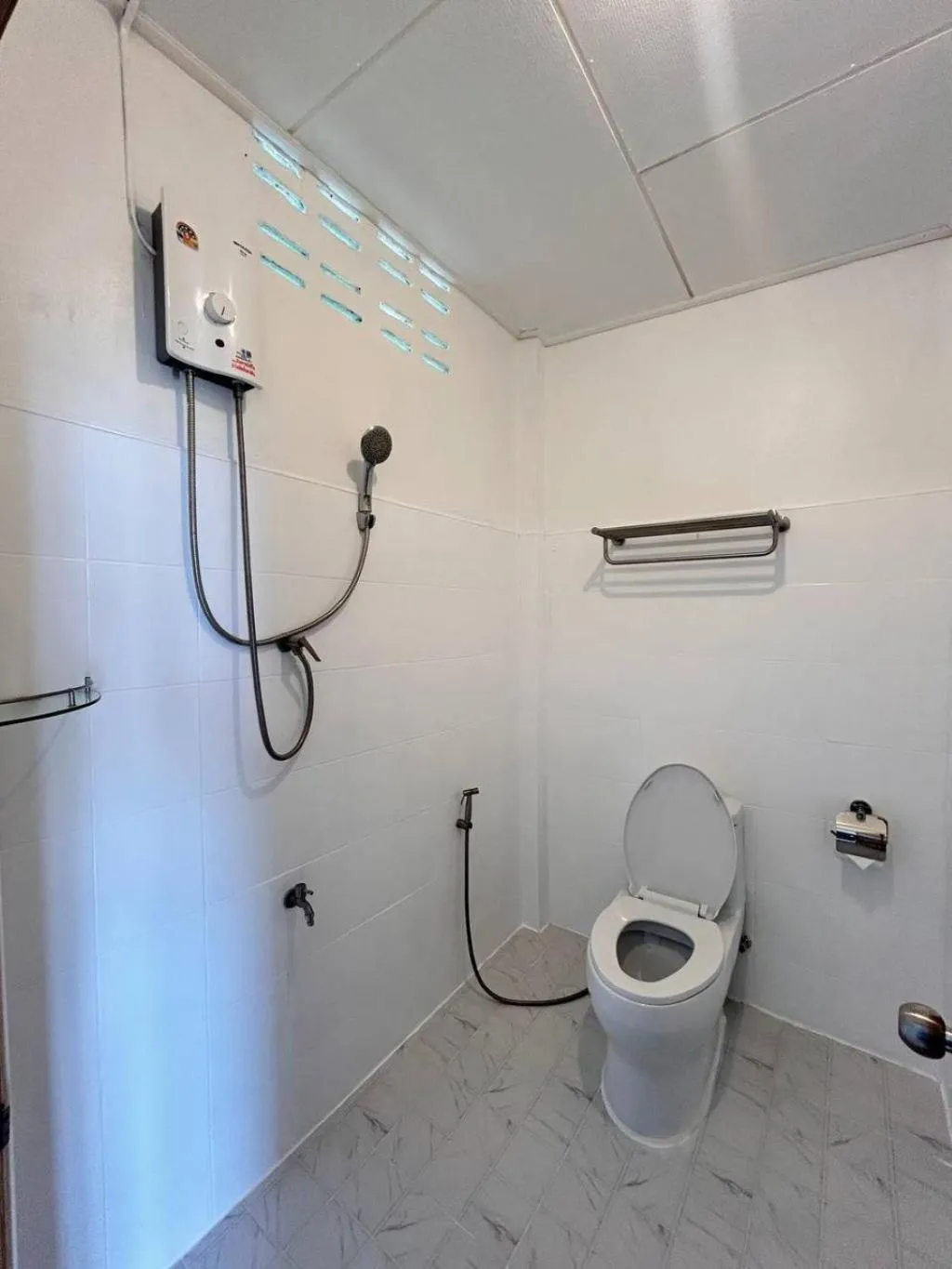 Shower in Private Paradise Resort