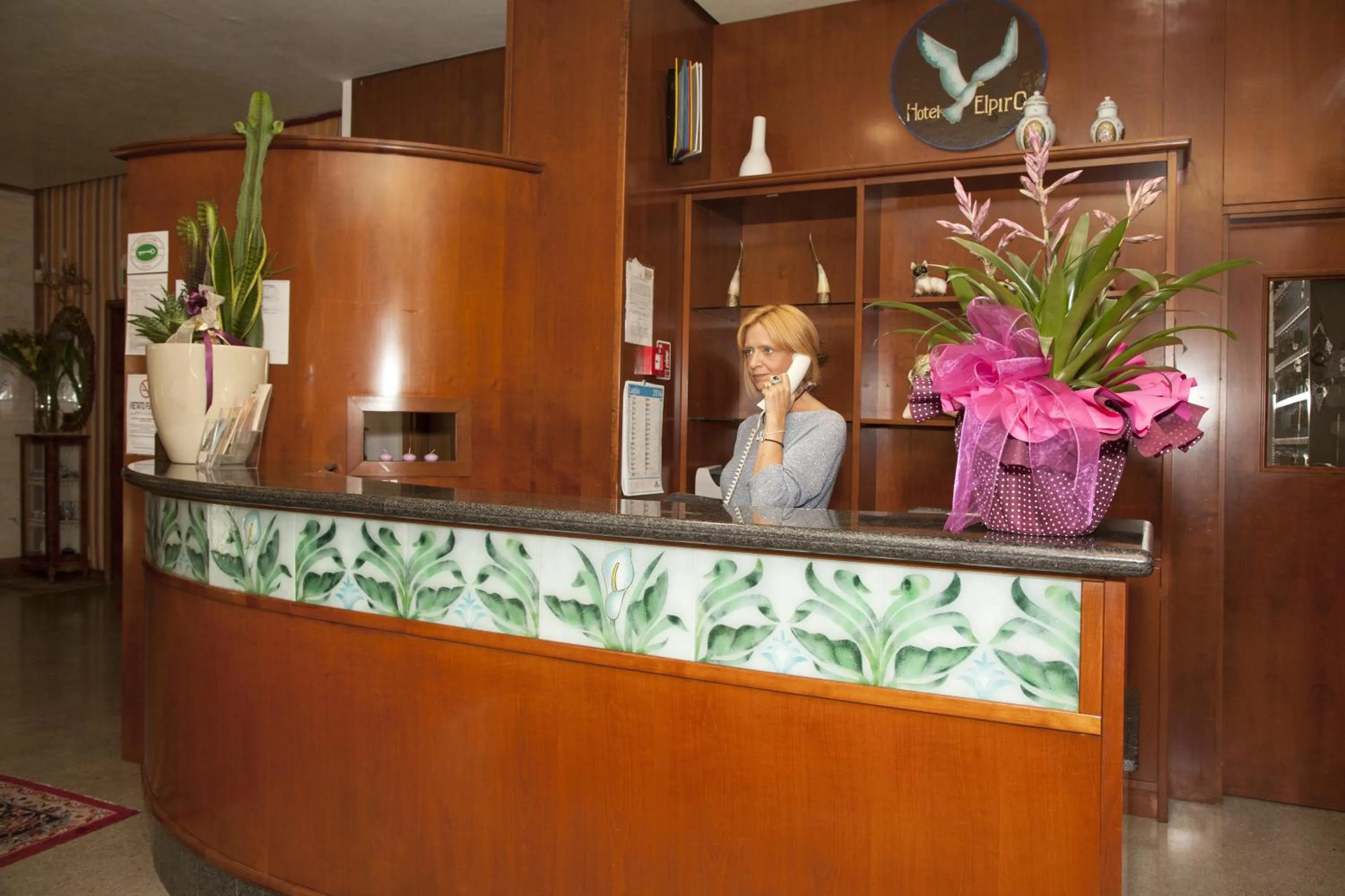 Lobby or reception in Hotel Elpiro