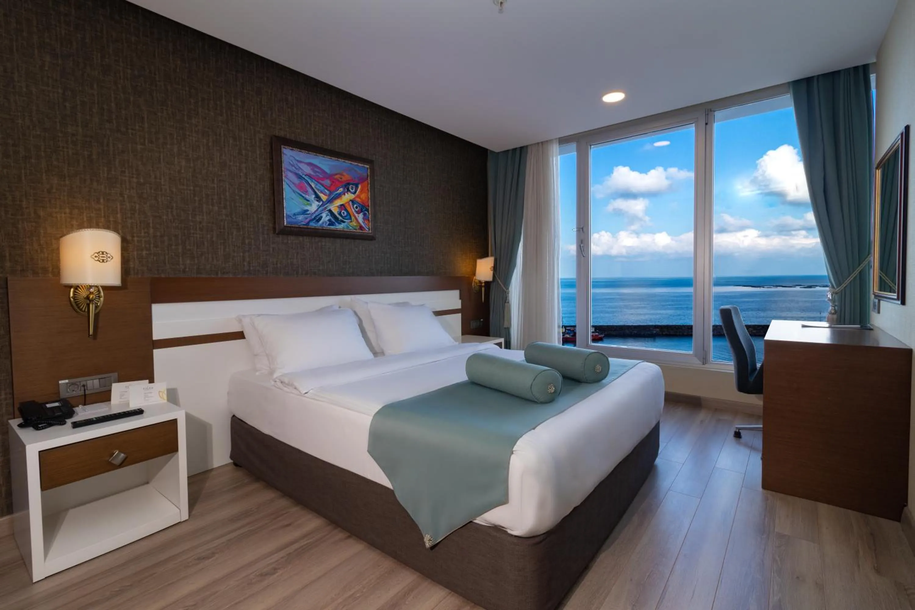 Bed in Tilya Resort Hotel