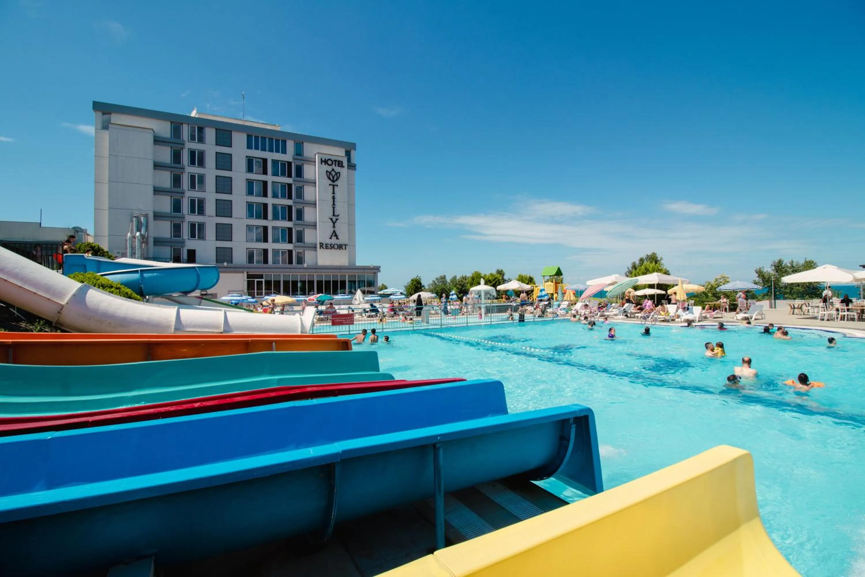 Pool view in Tilya Resort Hotel