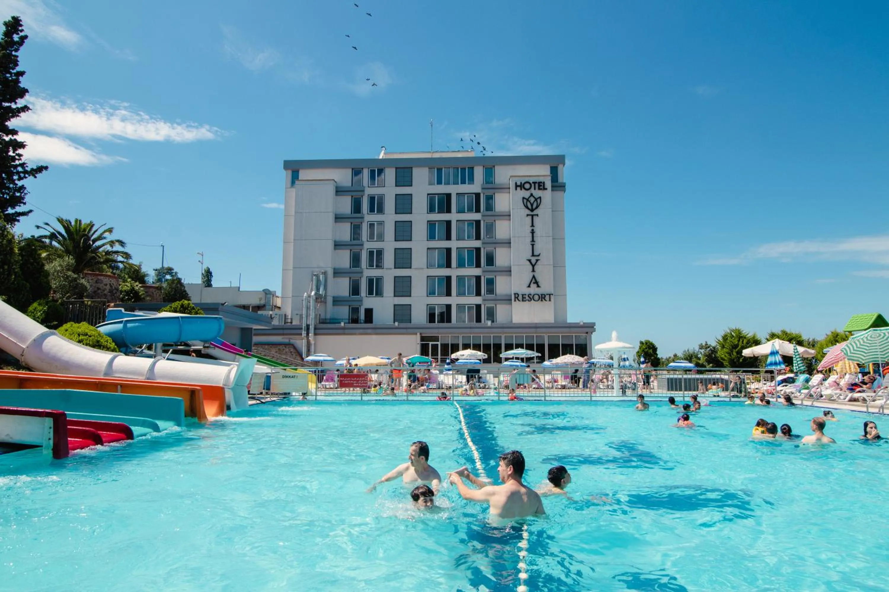 Pool view in Tilya Resort Hotel