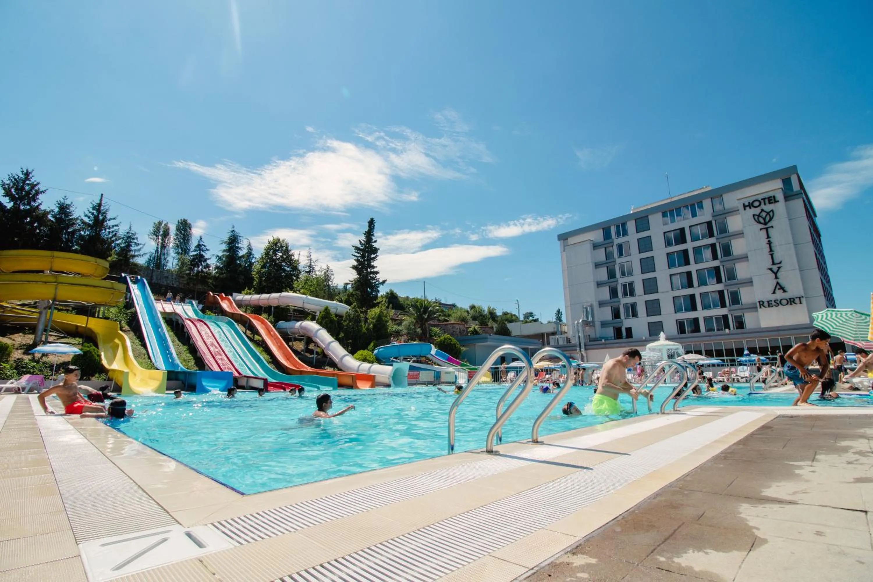 Pool view in Tilya Resort Hotel