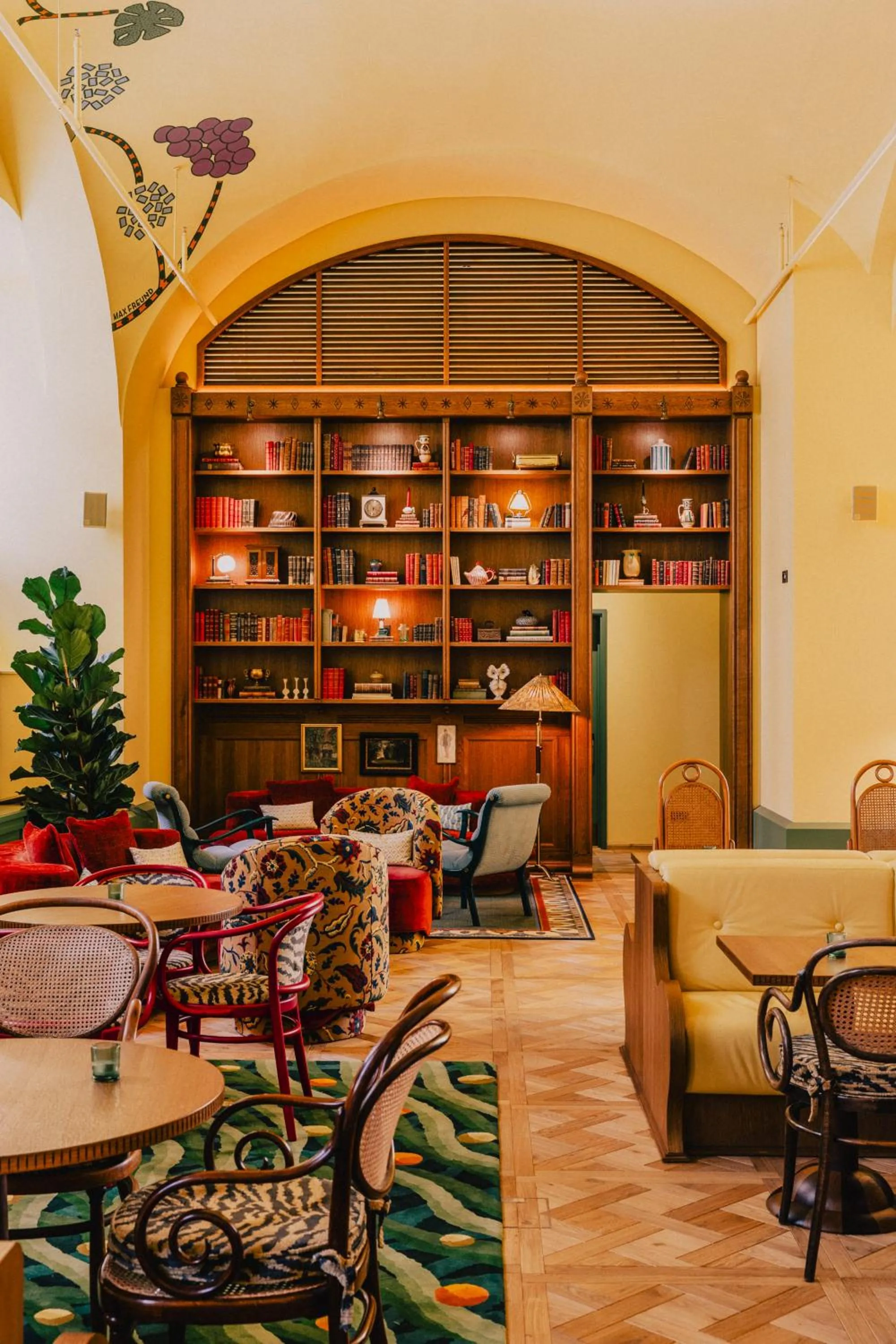 Seating area in Wilde Vienna Fleischmarkt