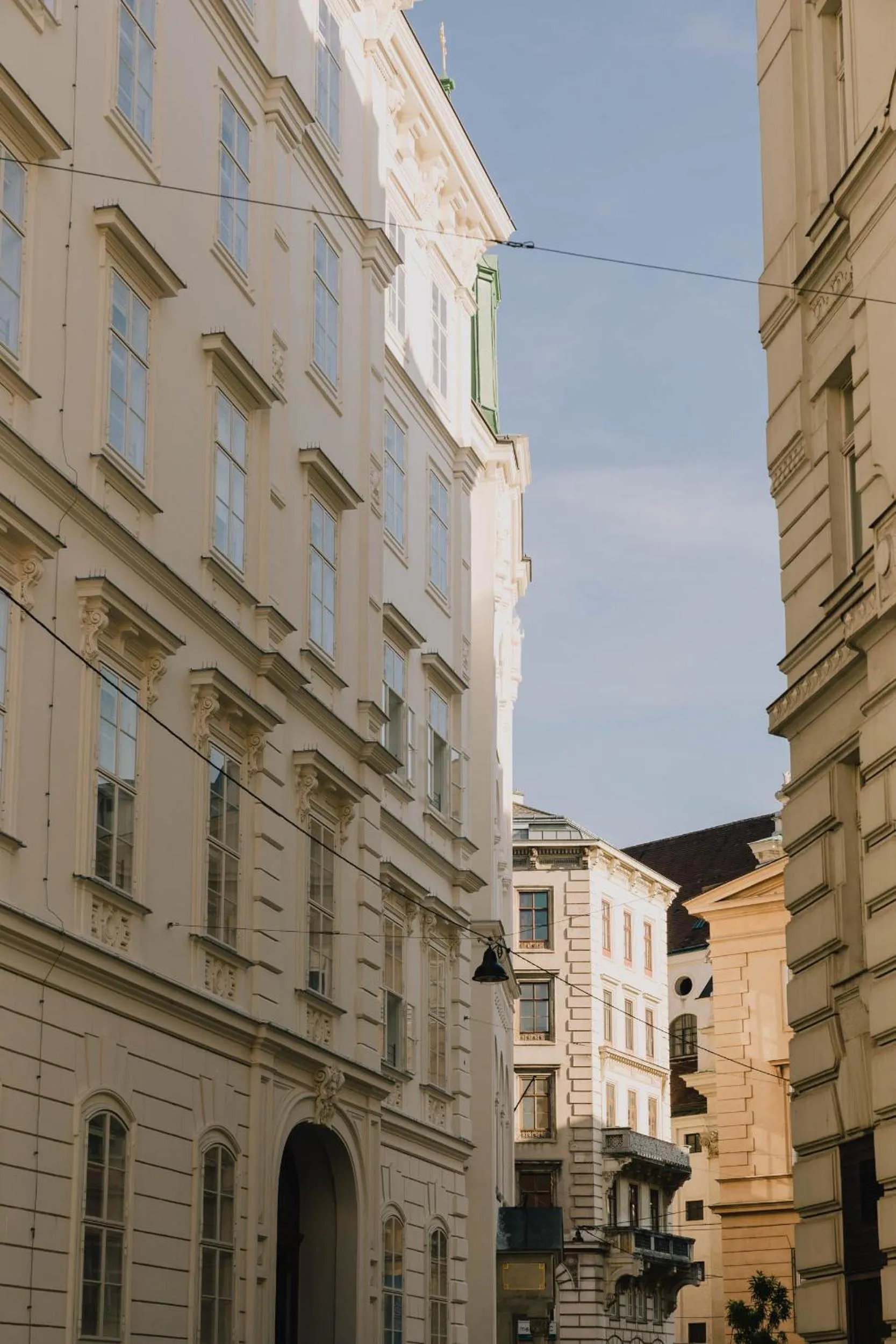 Street view in Wilde Vienna Fleischmarkt