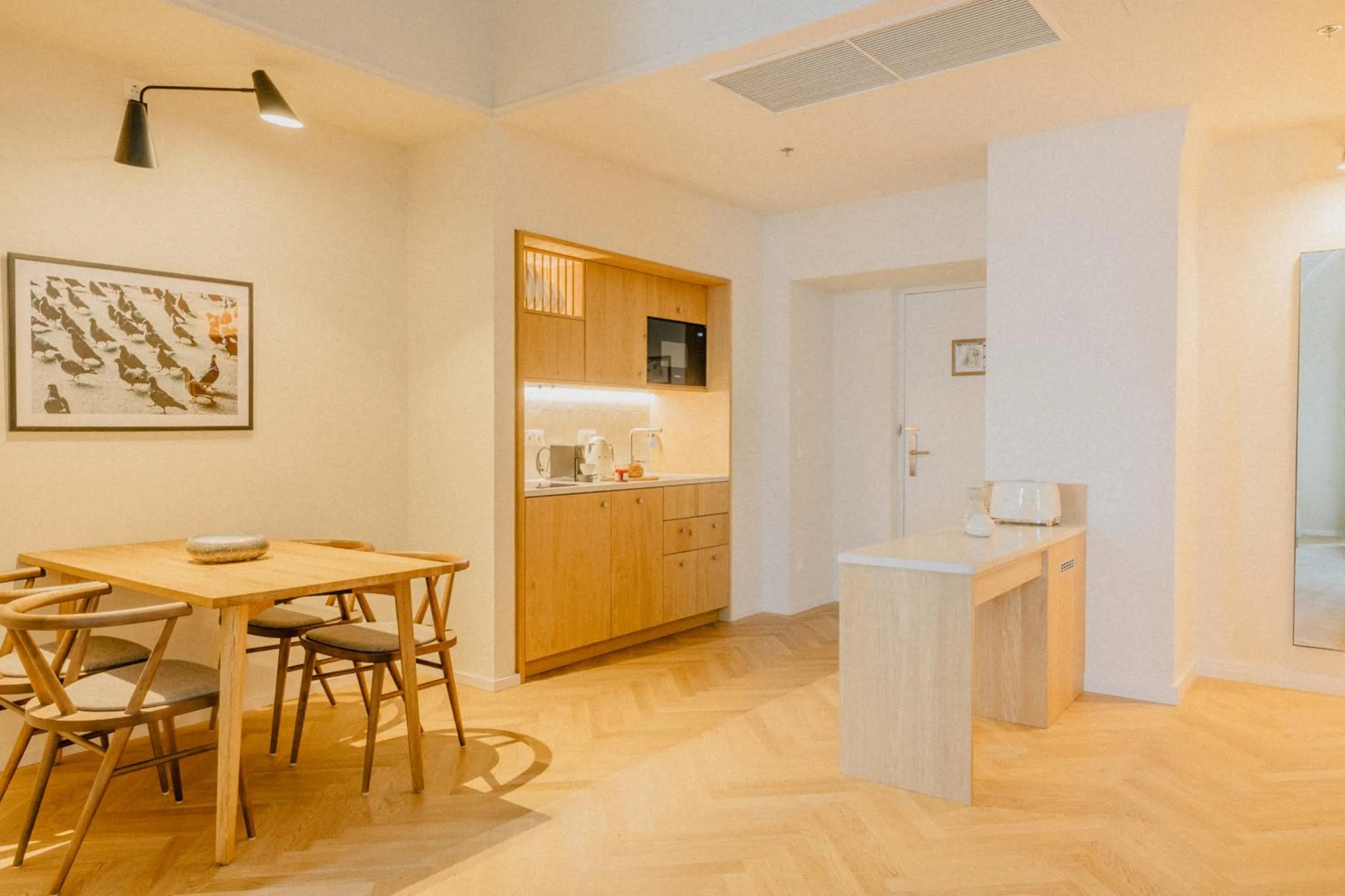 Kitchen or kitchenette in Wilde Vienna Fleischmarkt