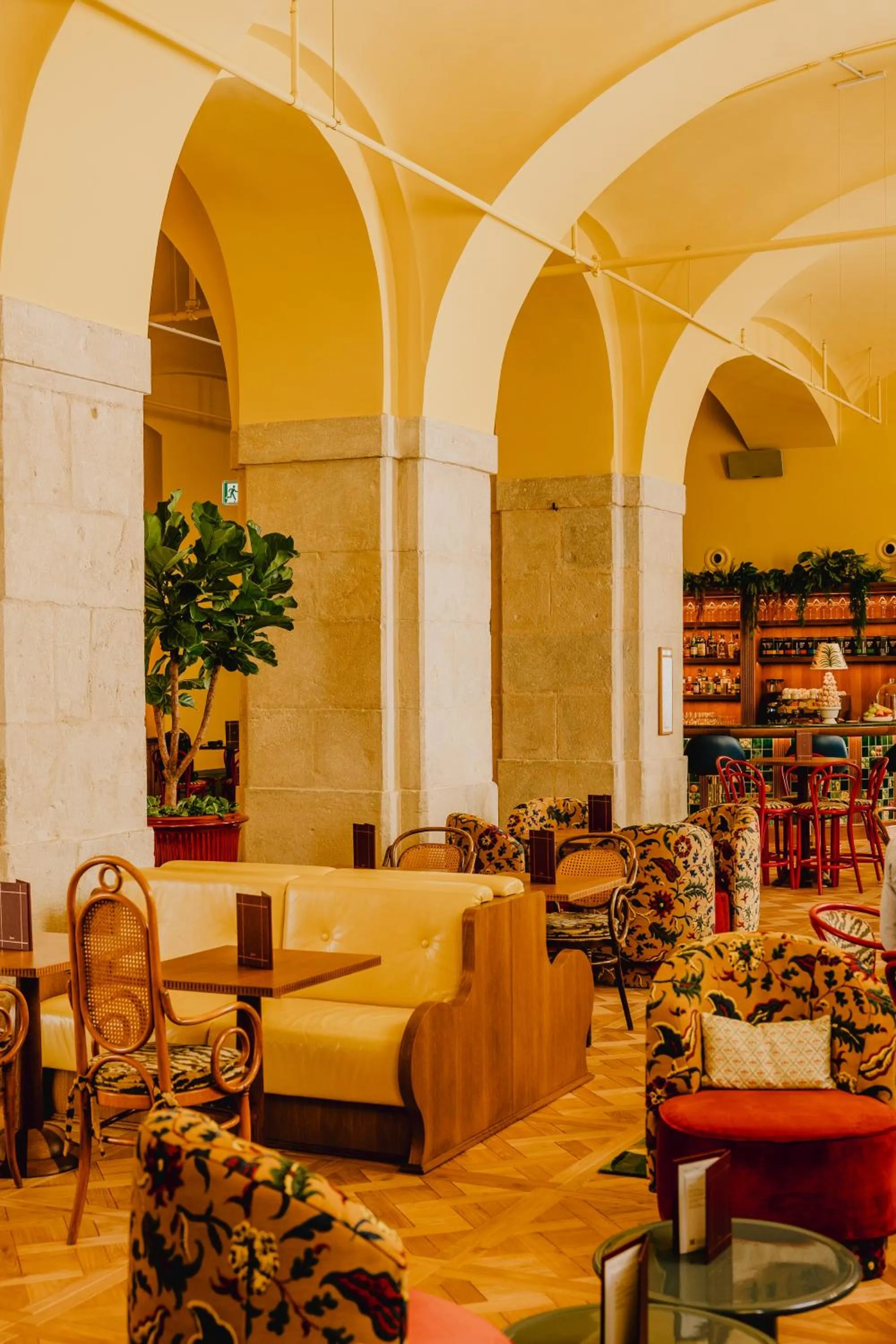 Seating area in Wilde Vienna Fleischmarkt