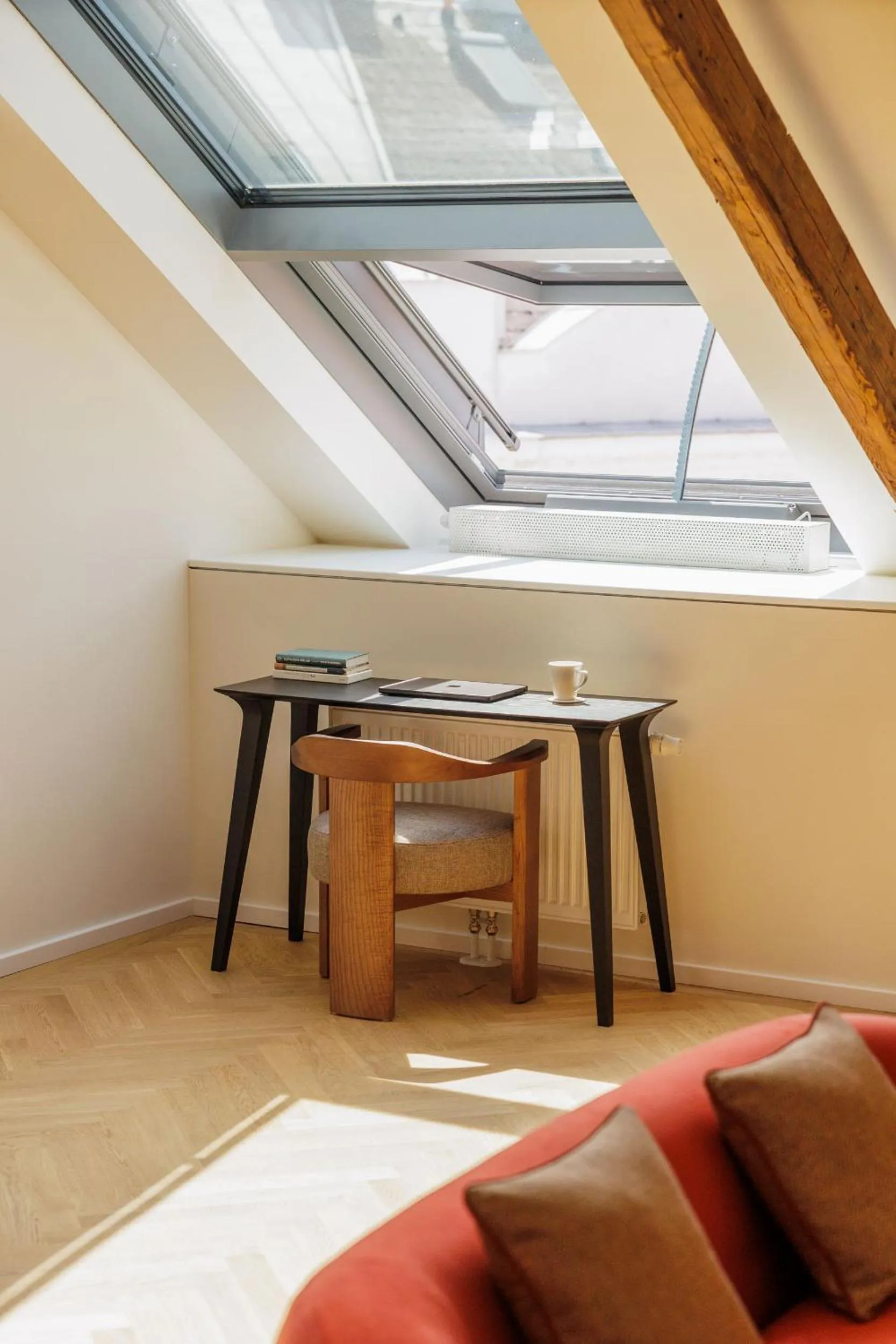 Seating area in Wilde Vienna Fleischmarkt