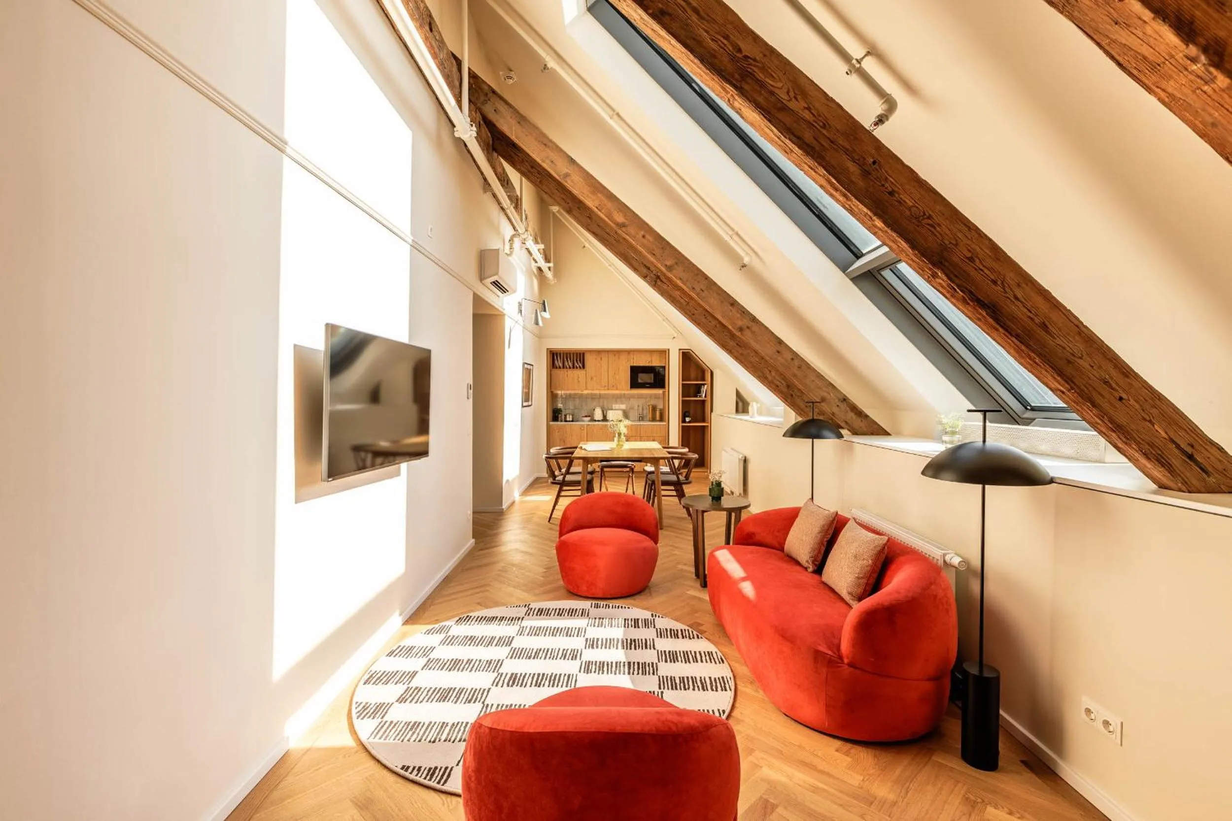 Living room in Wilde Vienna Fleischmarkt