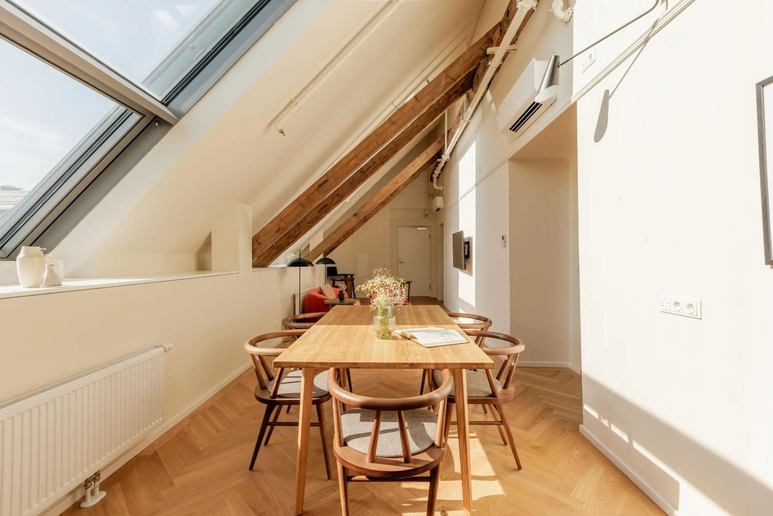 Dining area in Wilde Vienna Fleischmarkt