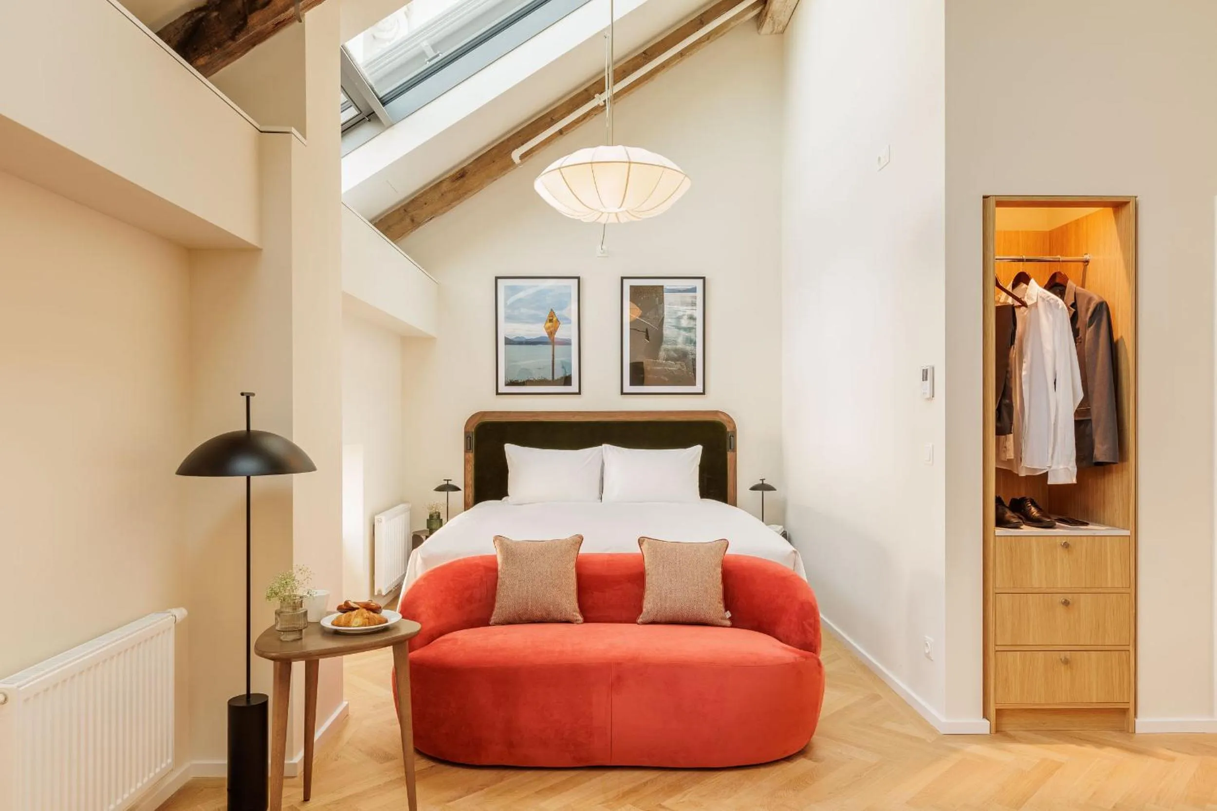 Bed in Wilde Vienna Fleischmarkt