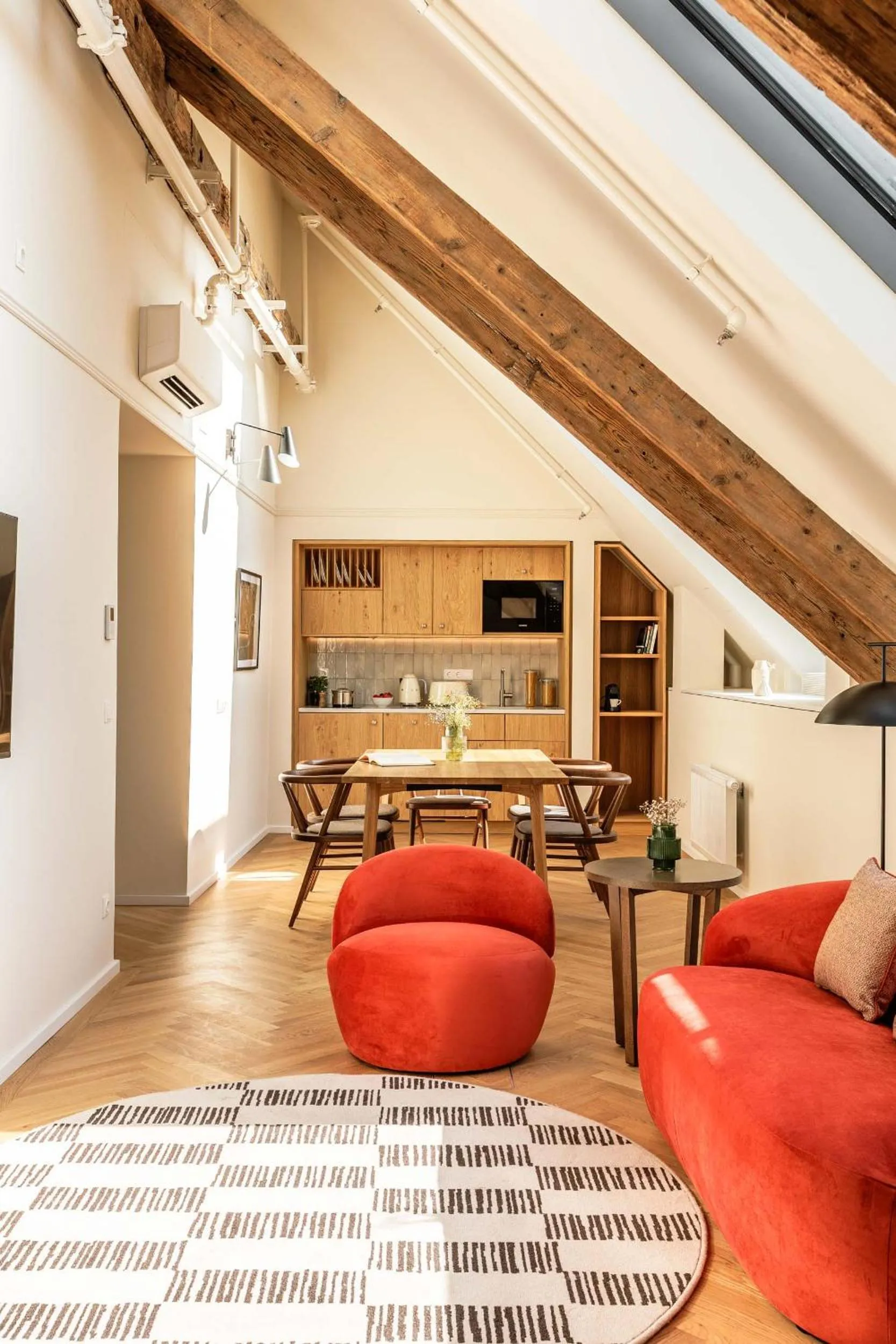 Seating area in Wilde Vienna Fleischmarkt