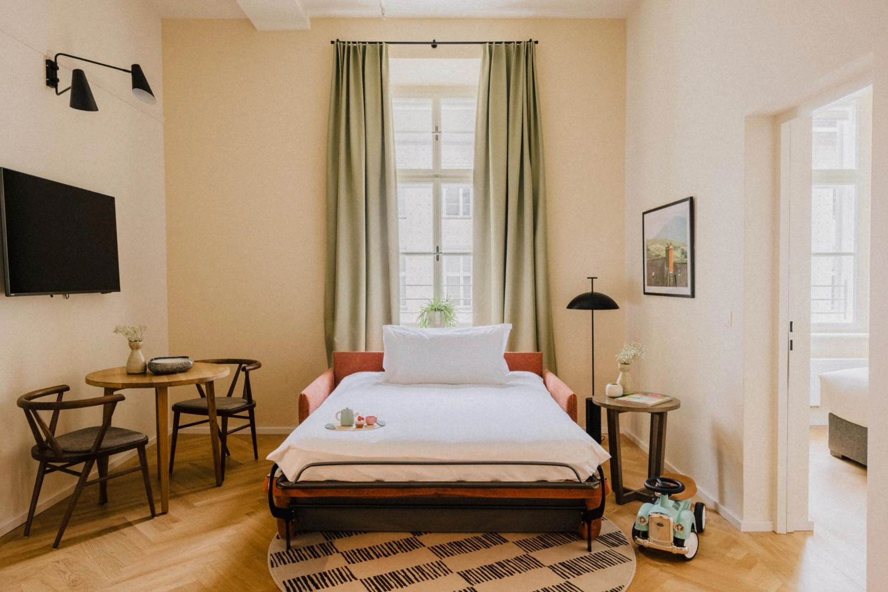 Bed in Wilde Vienna Fleischmarkt