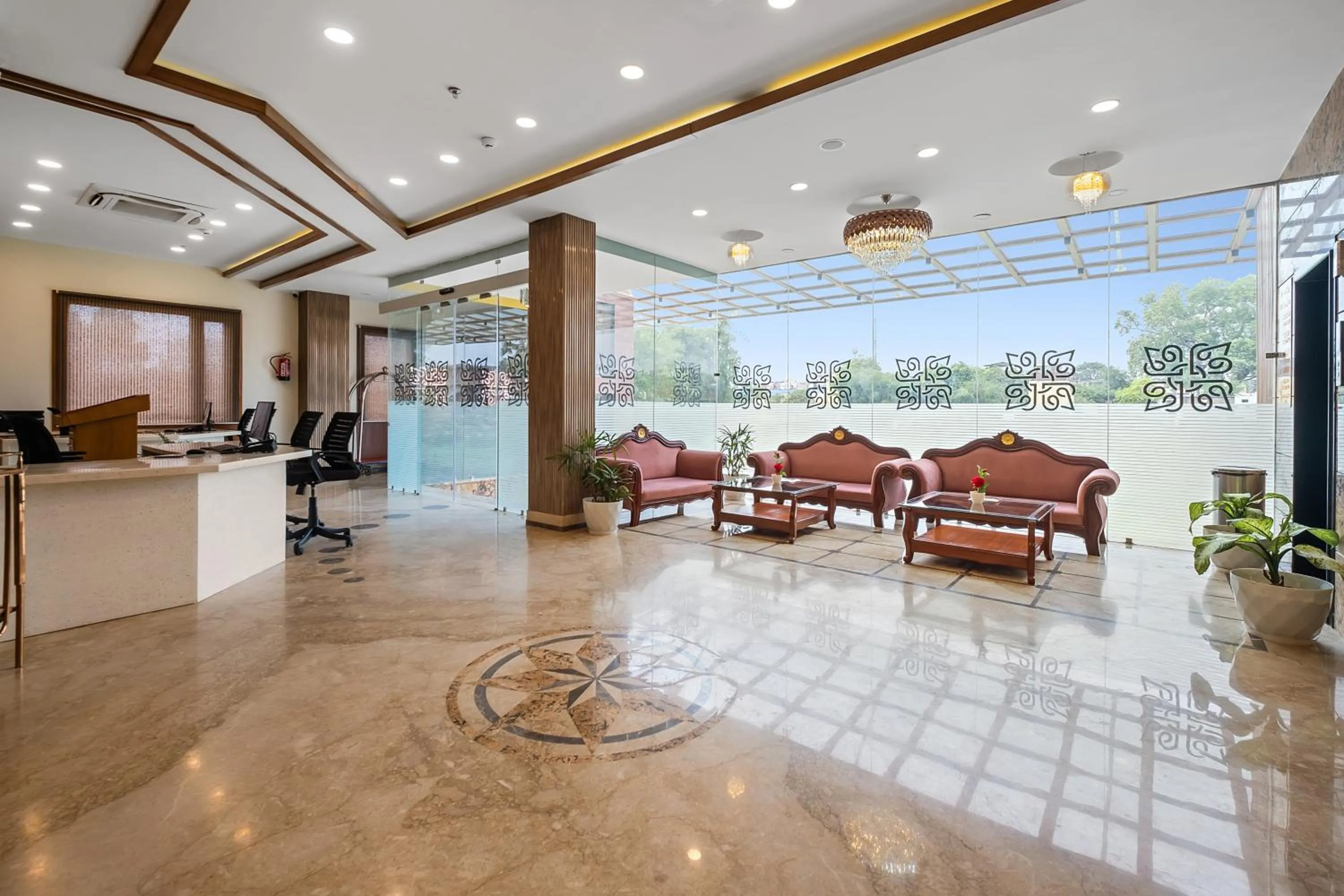 Lobby or reception in Padmshree Palace