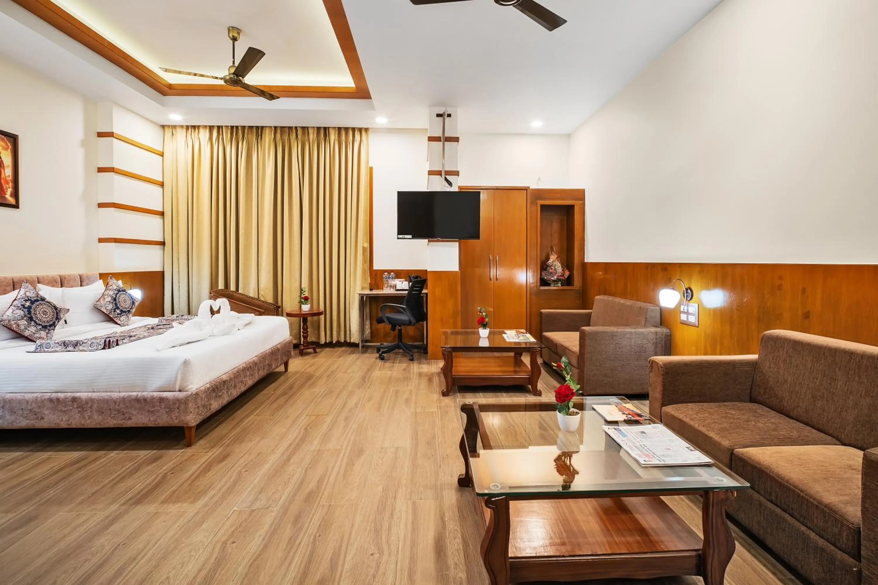 TV and multimedia, Bed in Padmshree Palace