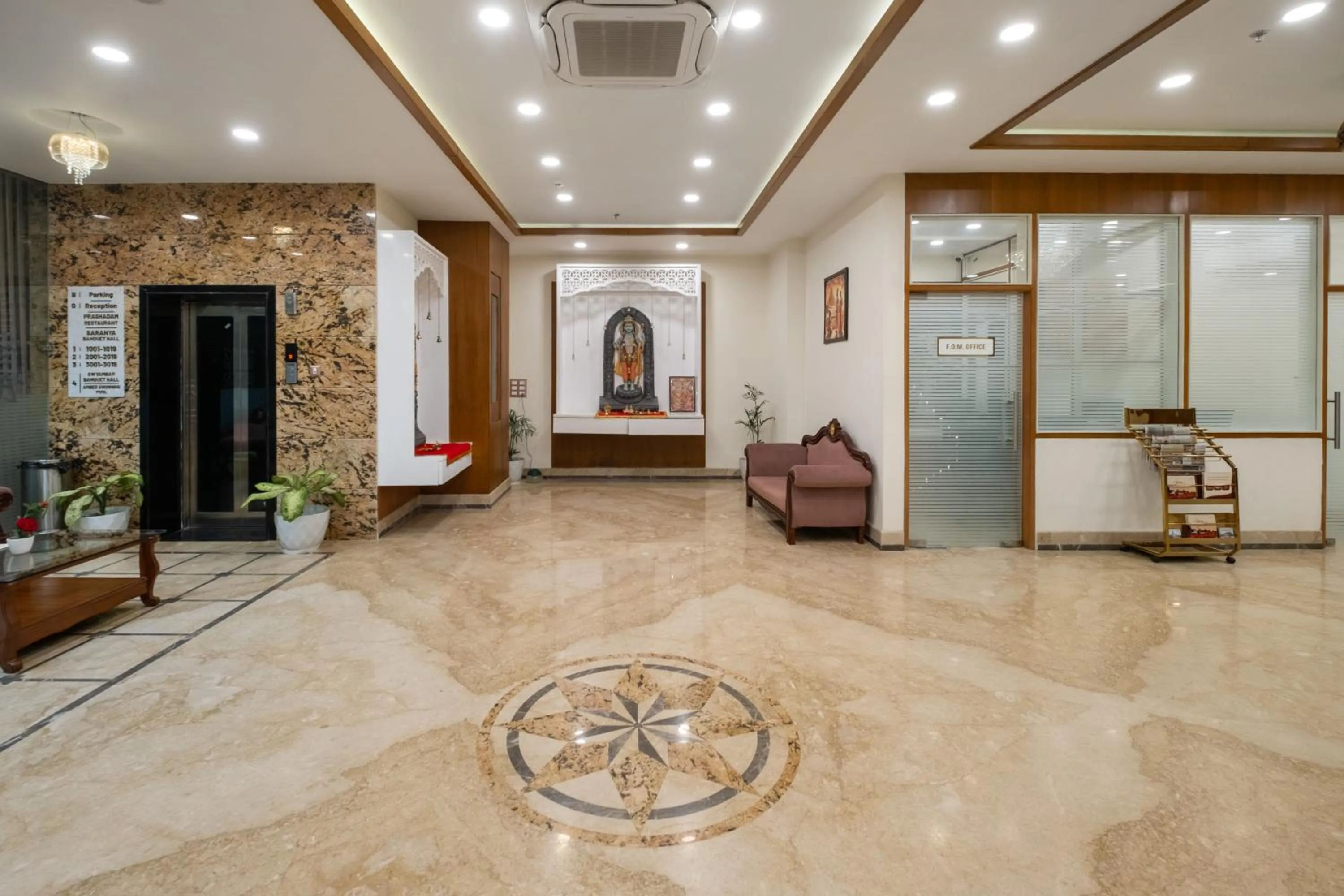 Lobby or reception in Padmshree Palace
