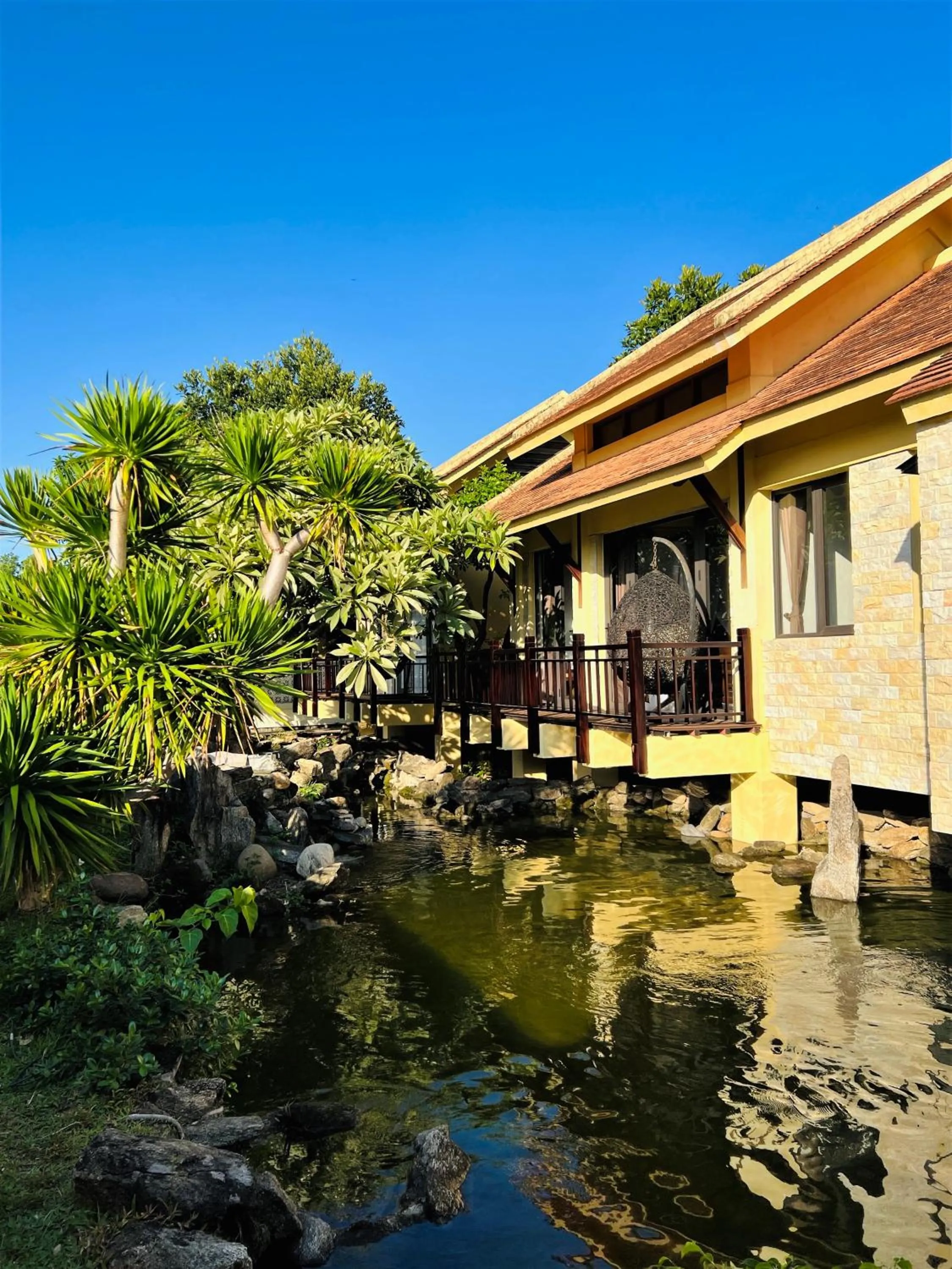 Lake view in The Blossom Resort Island Da Nang - Onsen Included