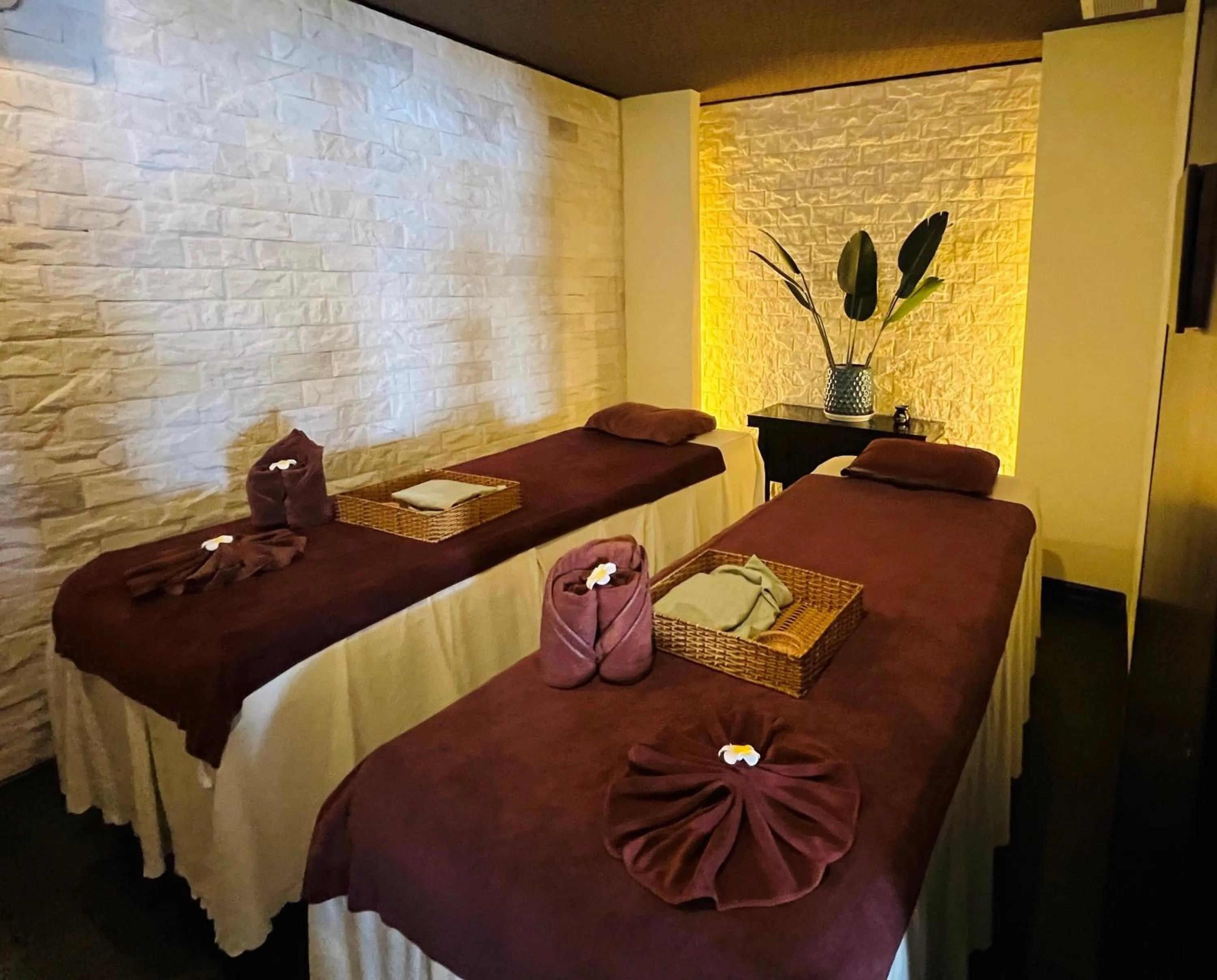 Spa and wellness centre/facilities, Bed in The Blossom Resort Island Da Nang - Onsen Included