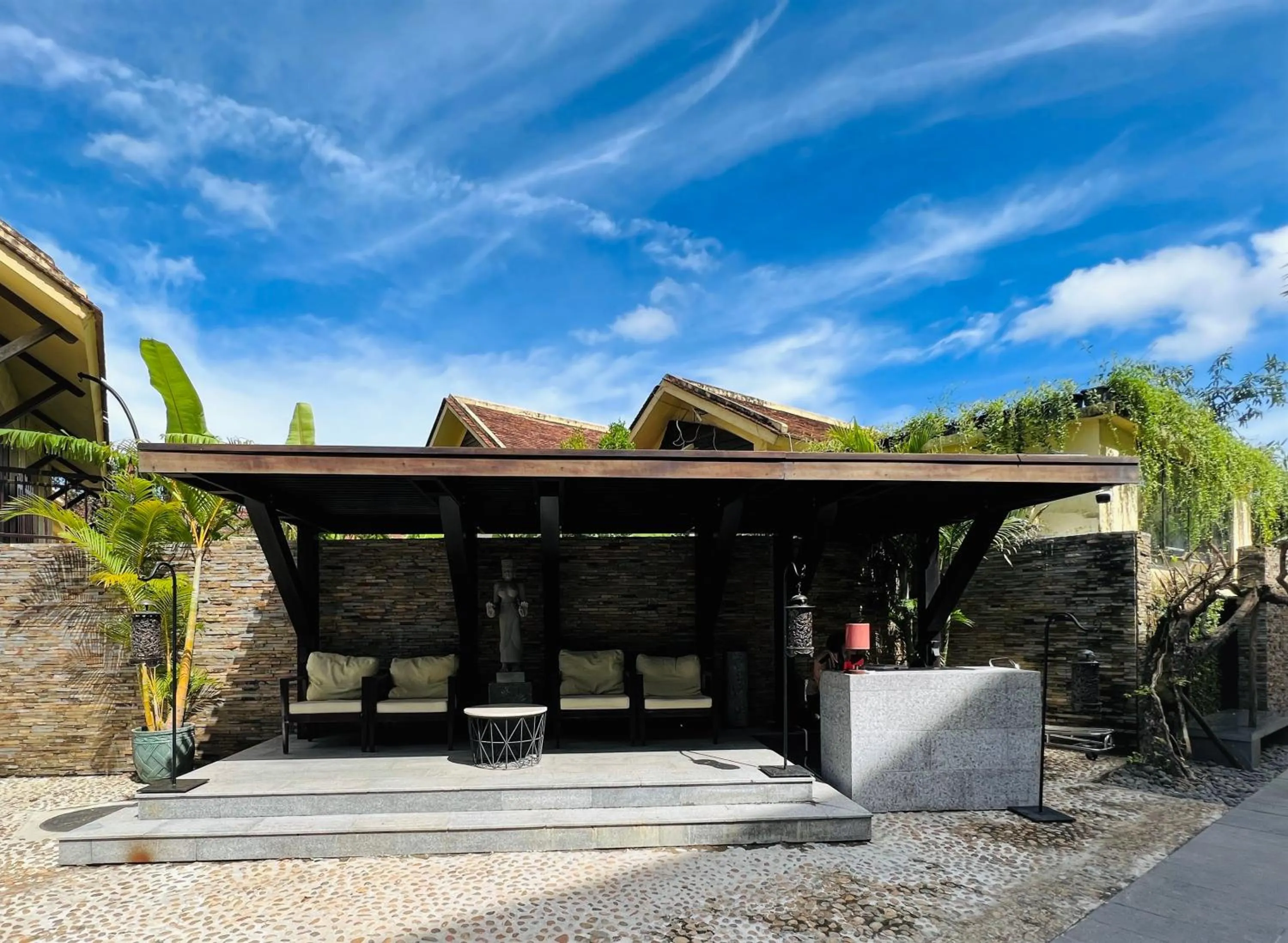 Facade/entrance in The Blossom Resort Island Da Nang - Onsen Included