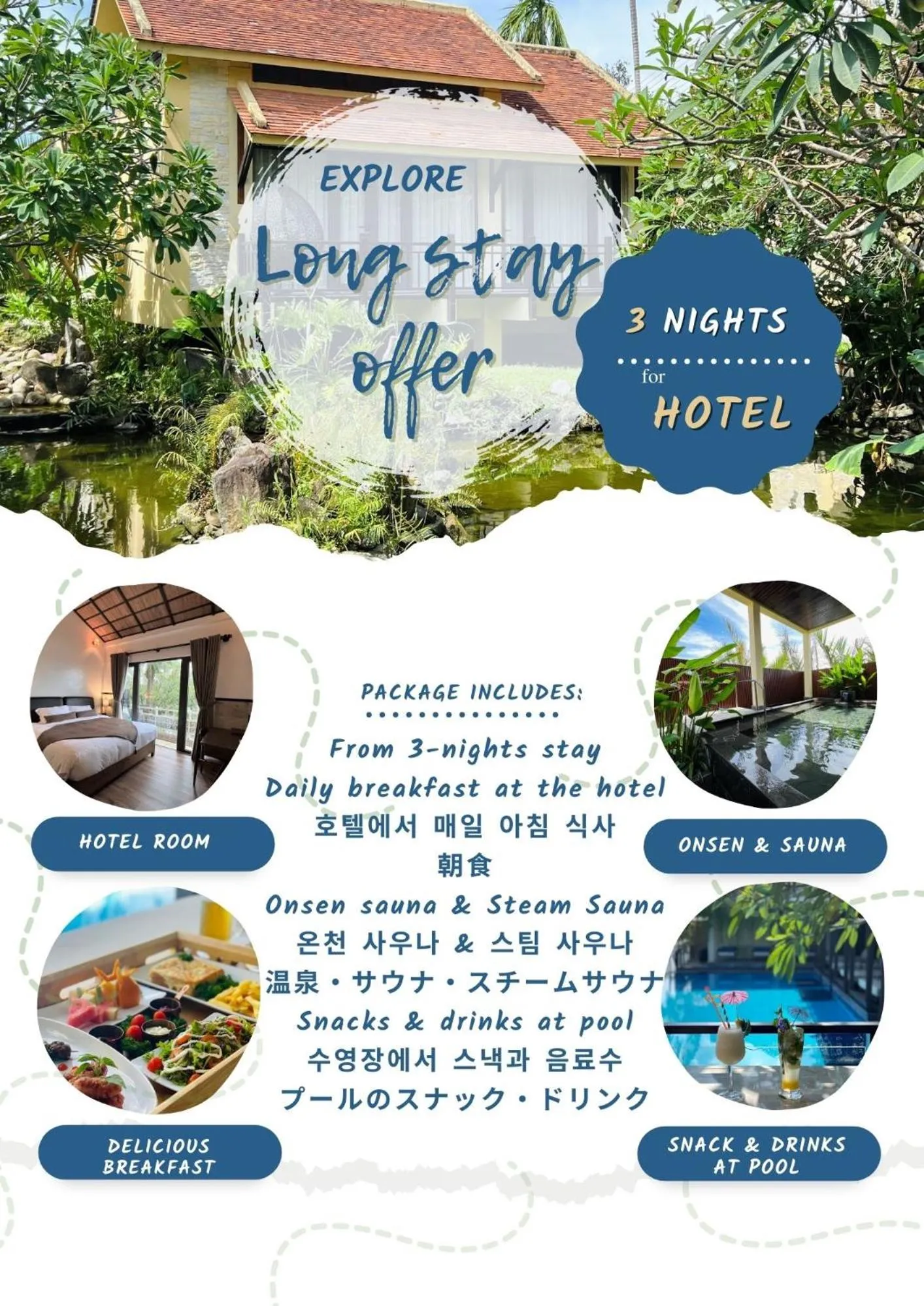 Property building in The Blossom Resort Island Da Nang - Onsen Included