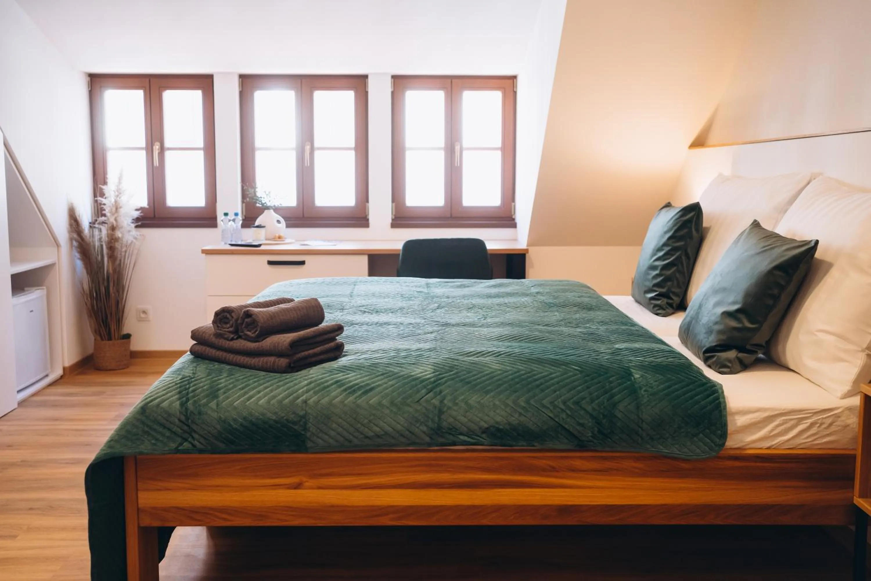 Bed in Penzion Tlustá kachna