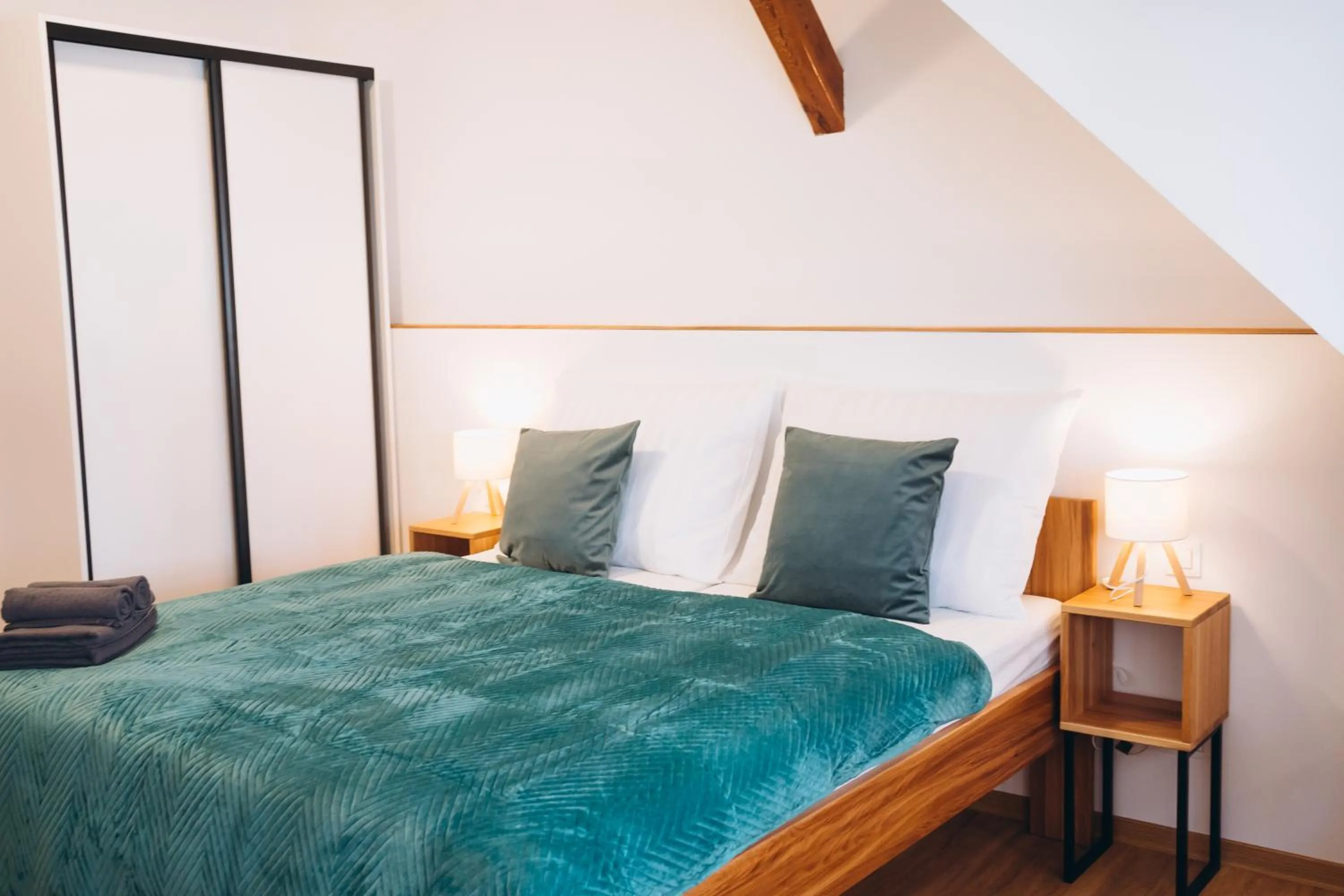 Bed in Penzion Tlustá kachna