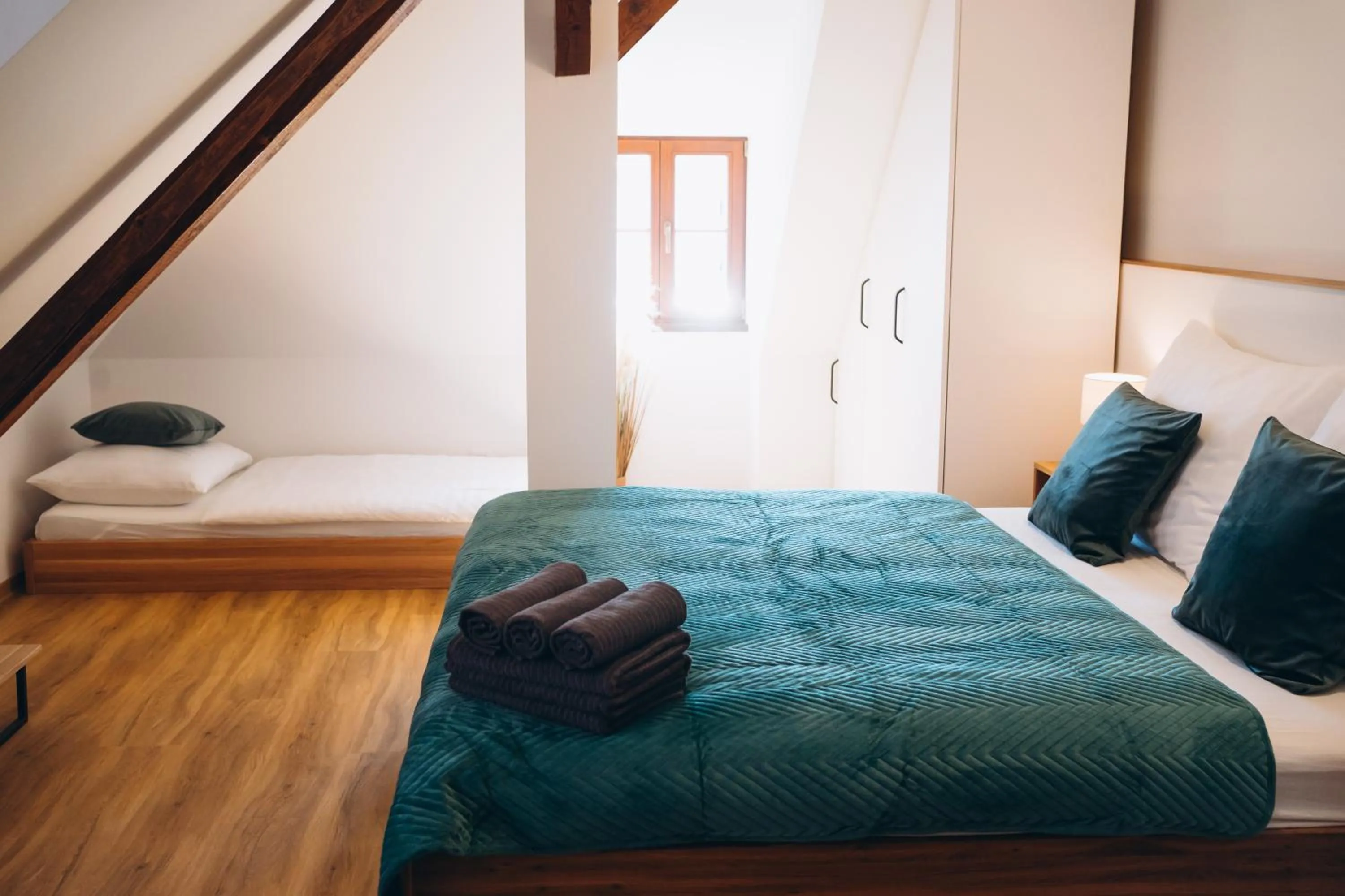 Bed in Penzion Tlustá kachna