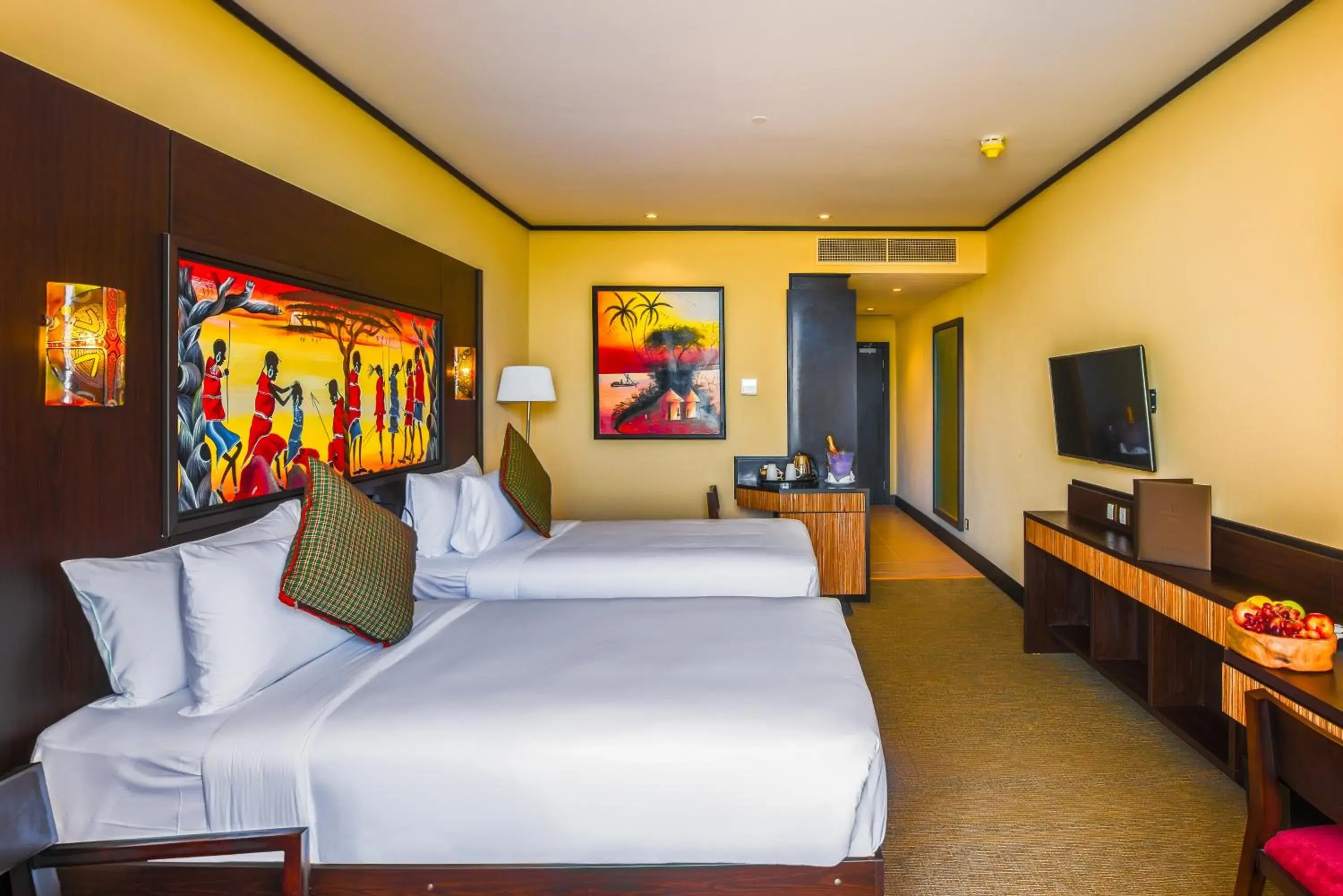 Superior Twin, Non-Smoking - single occupancy - Courtyard View in Ramada Resort By Wyndham Dar es Salaam Superior Twin, Non-Smoking - single occupancy - Courtyard View in Ramada Resort By Wyndham Dar es Salaam