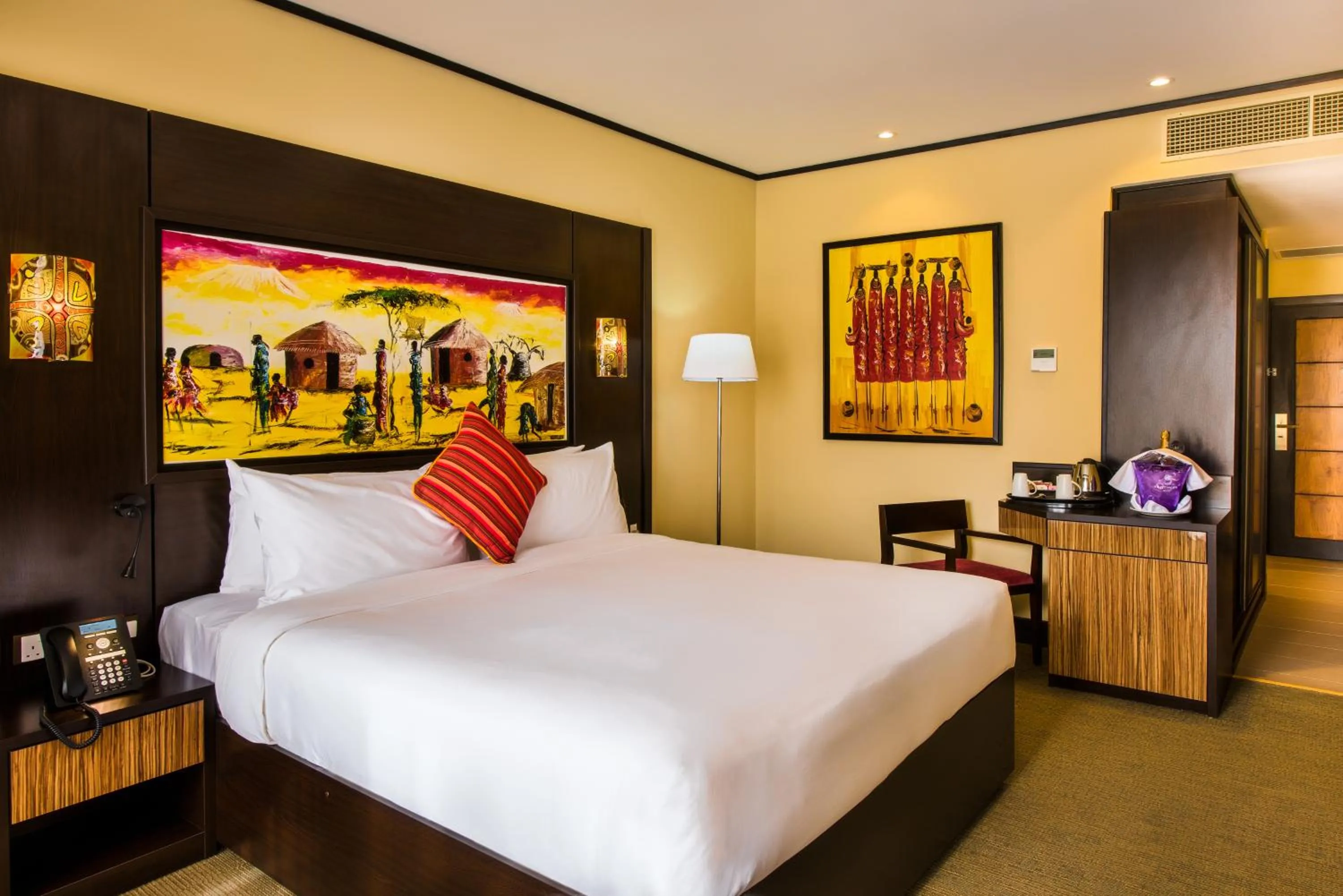 Bed in Ramada Resort By Wyndham Dar es Salaam