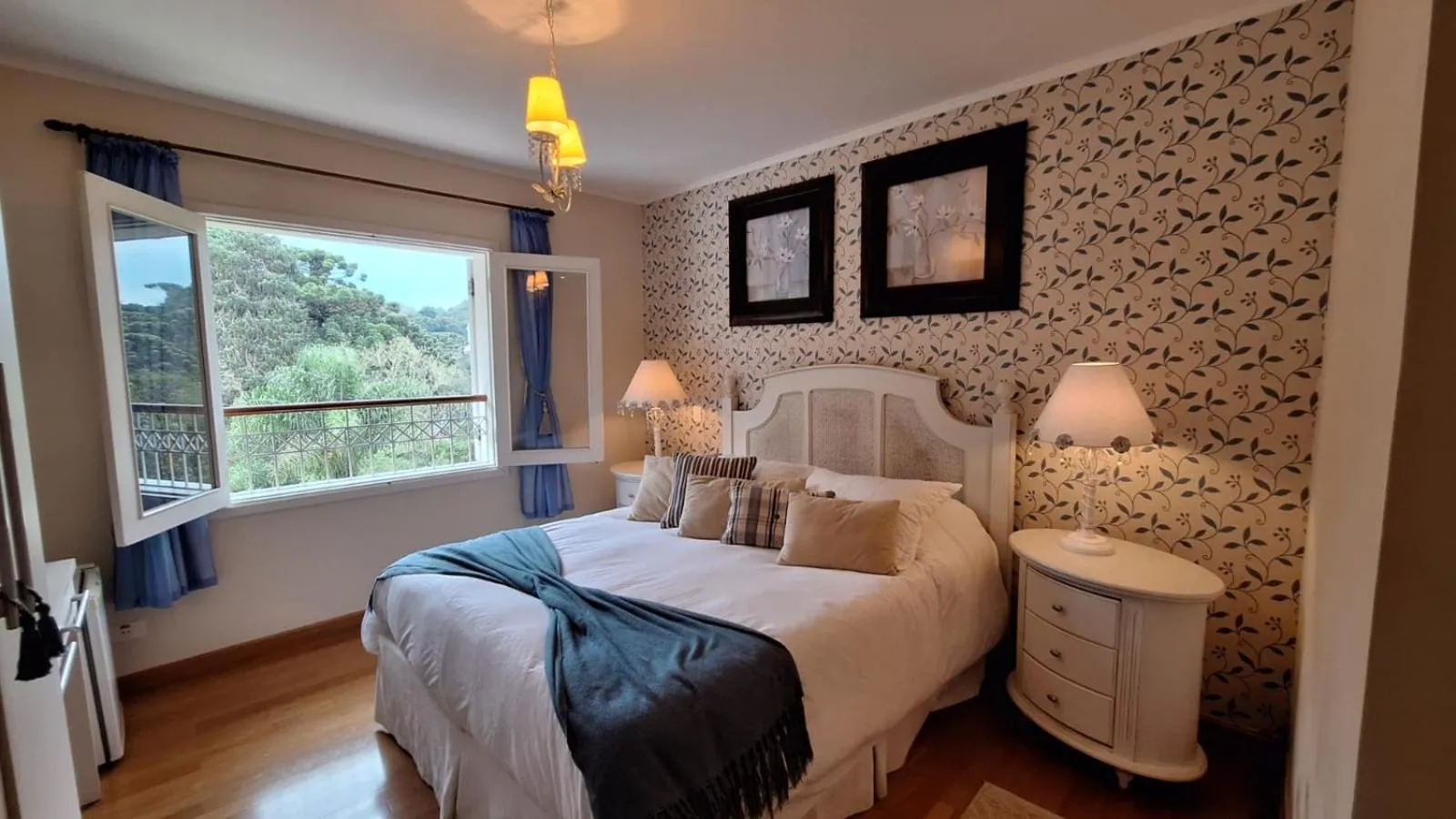 Bed in Pousada Atalaia Premium