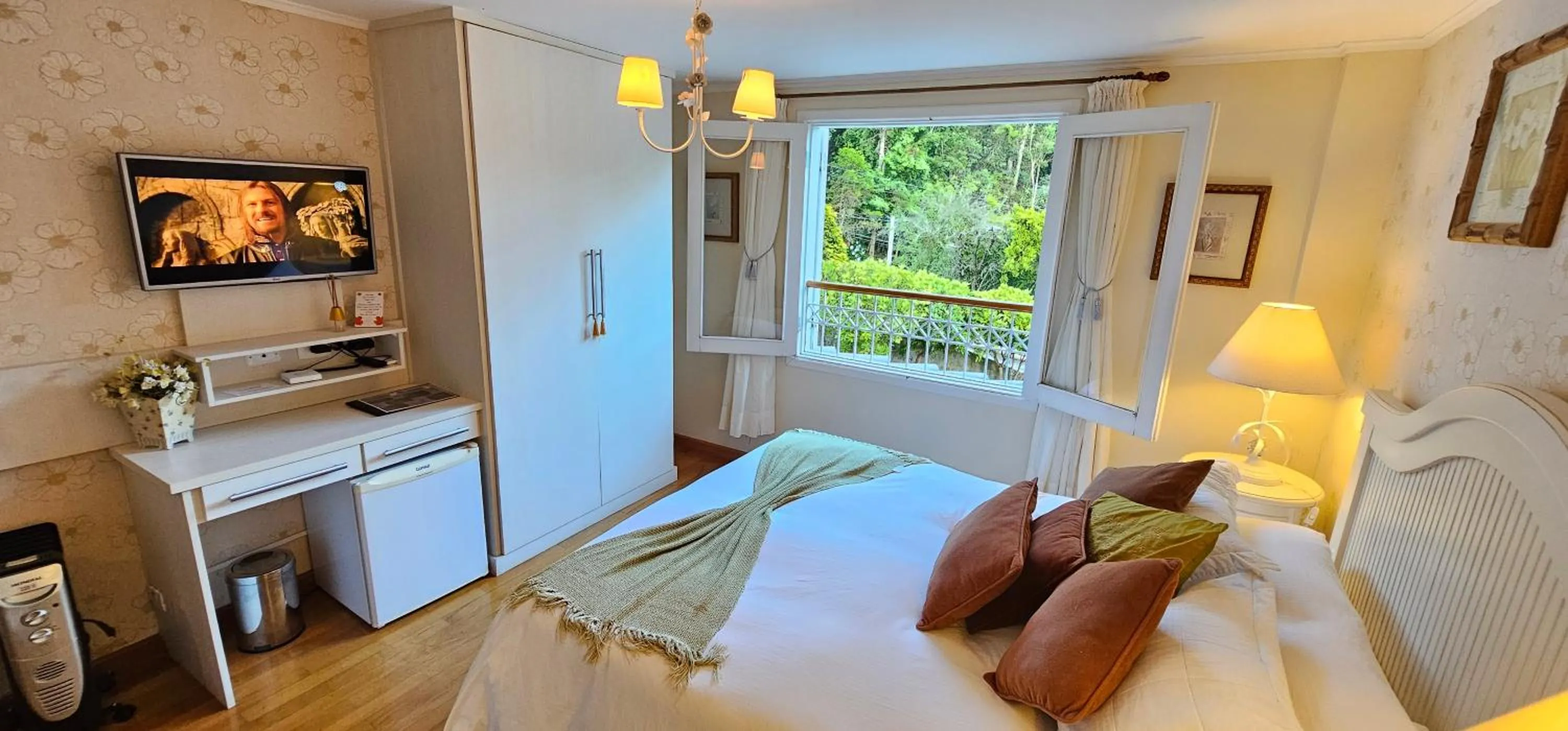 Bed in Pousada Atalaia Premium