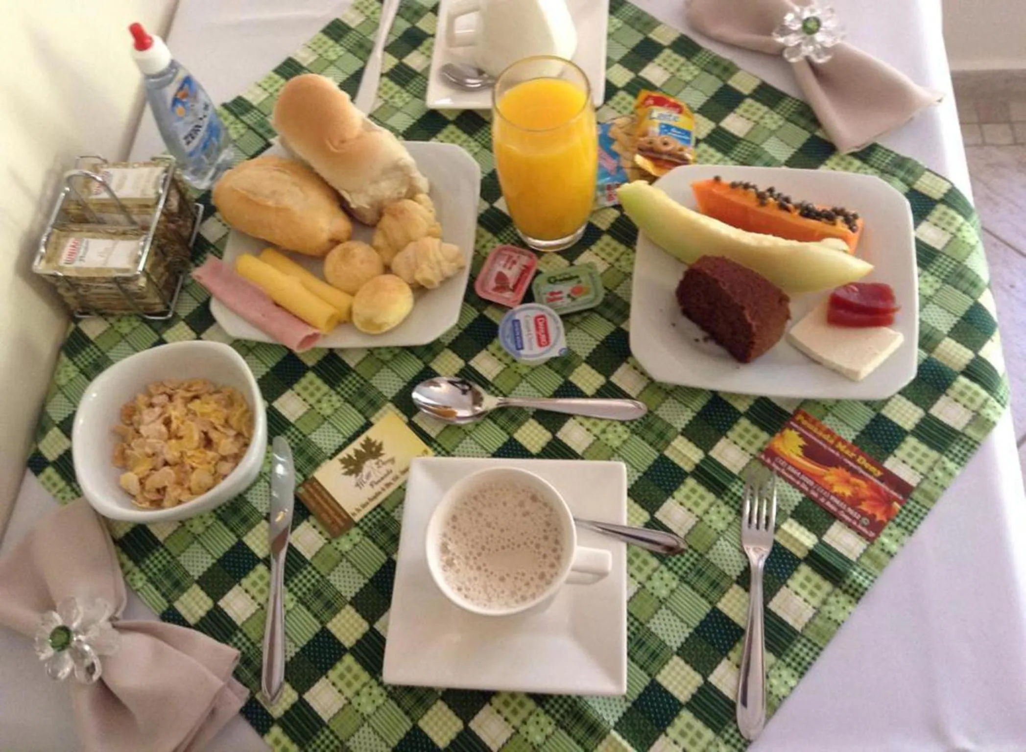Buffet breakfast in Pousada Atalaia Premium