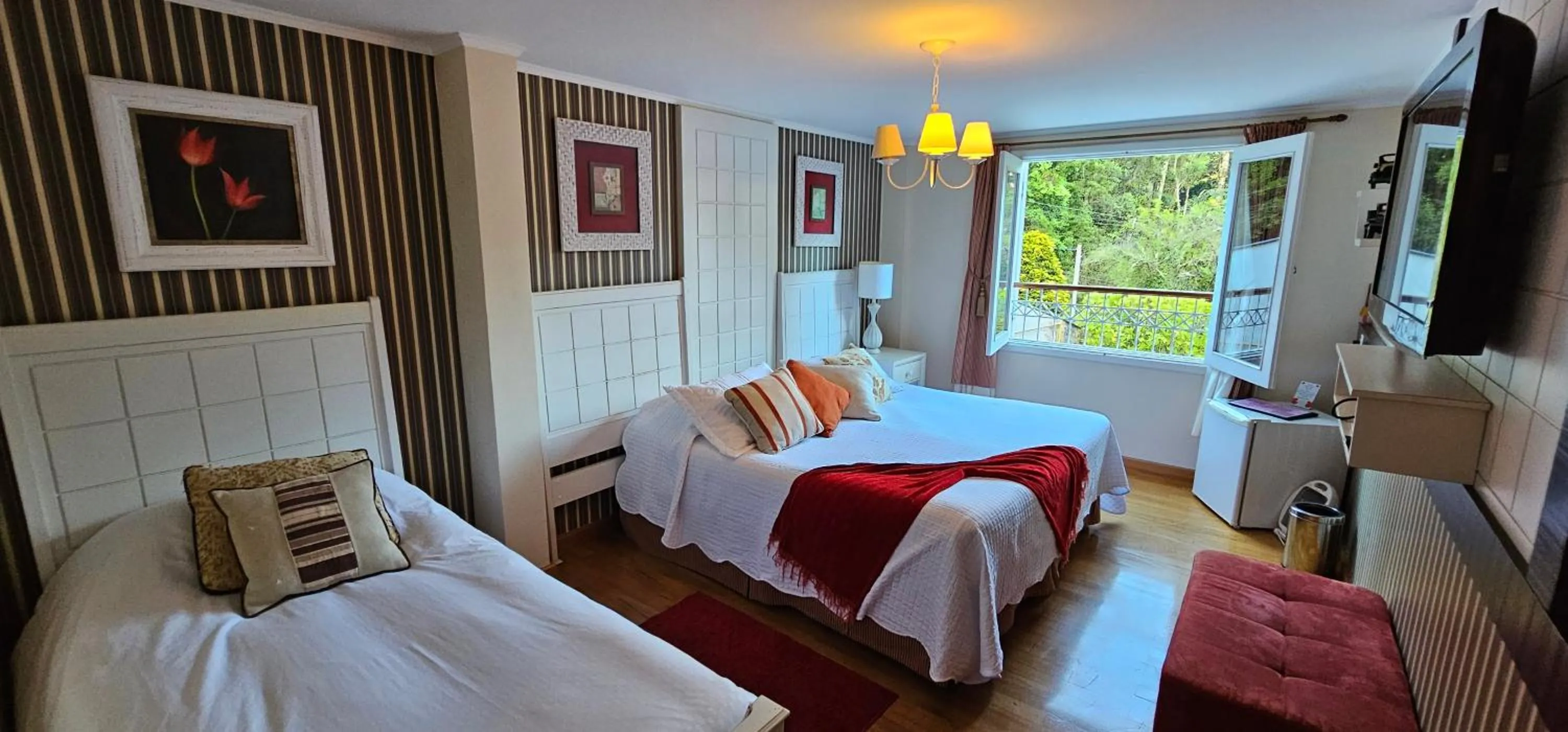 Bed in Pousada Atalaia Premium