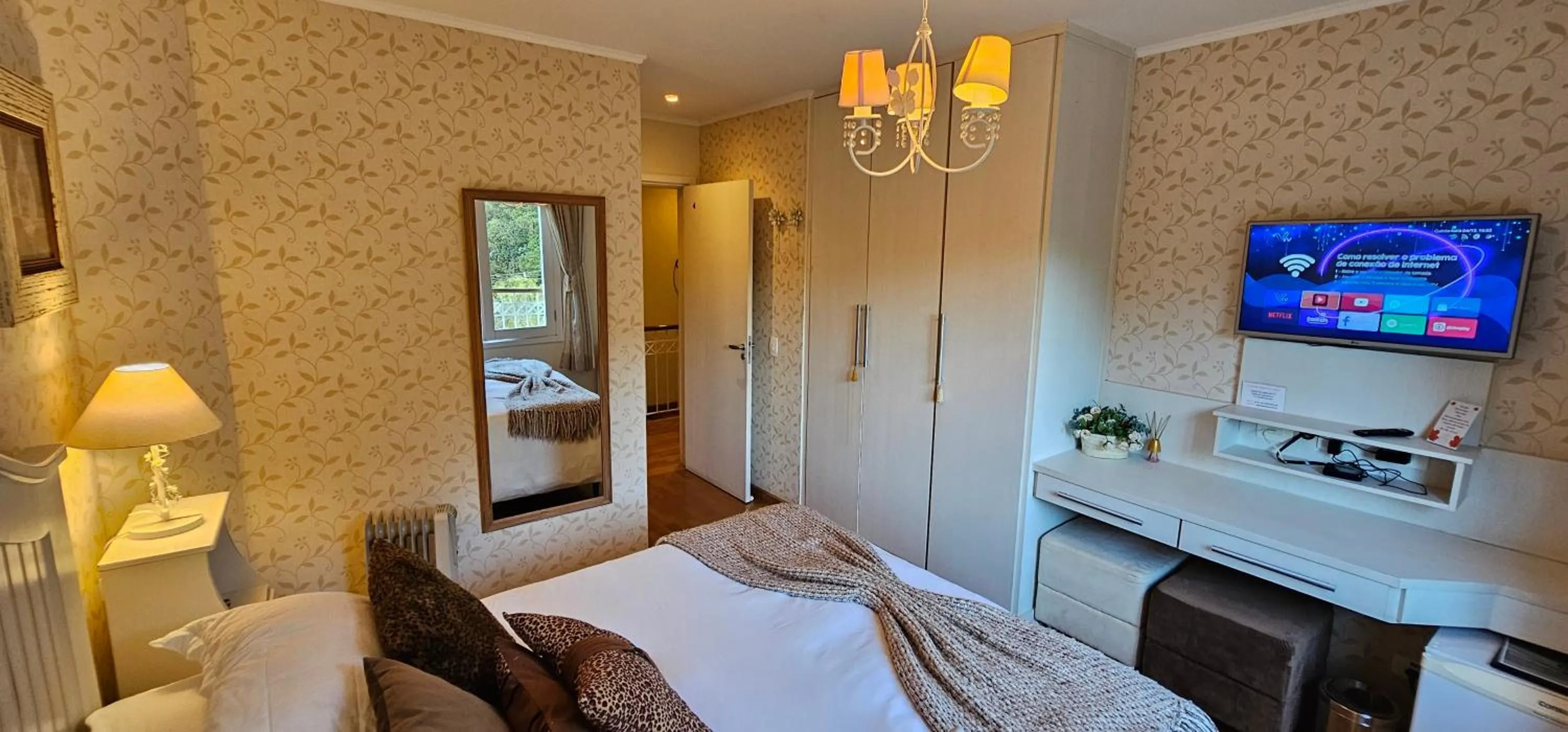 Bed in Pousada Atalaia Premium