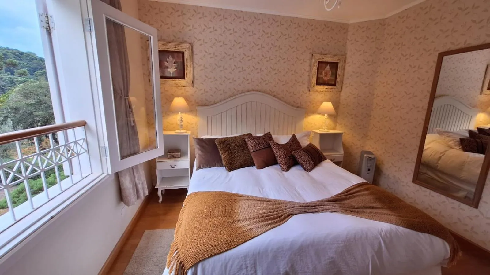 Bed in Pousada Atalaia Premium