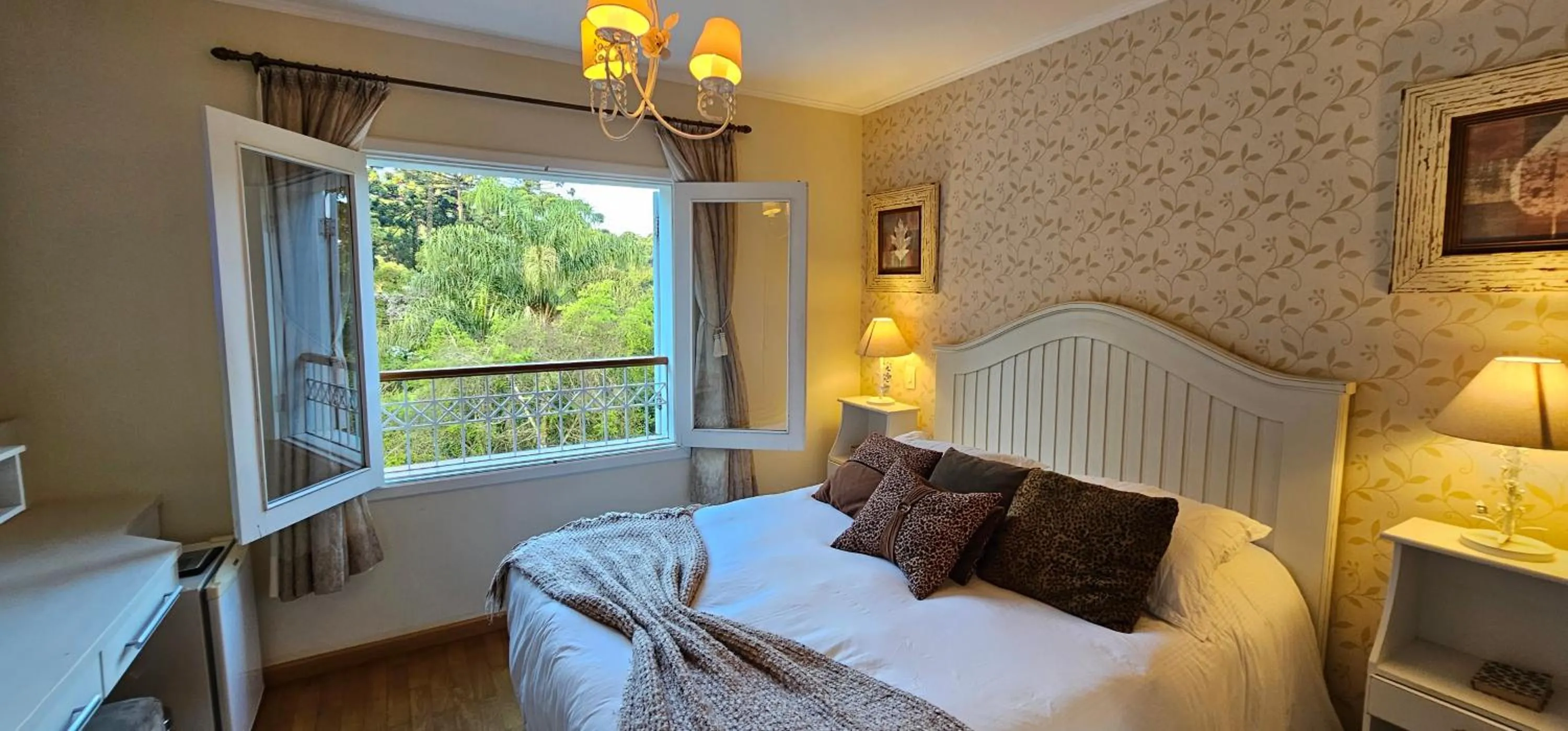 Bed in Pousada Atalaia Premium