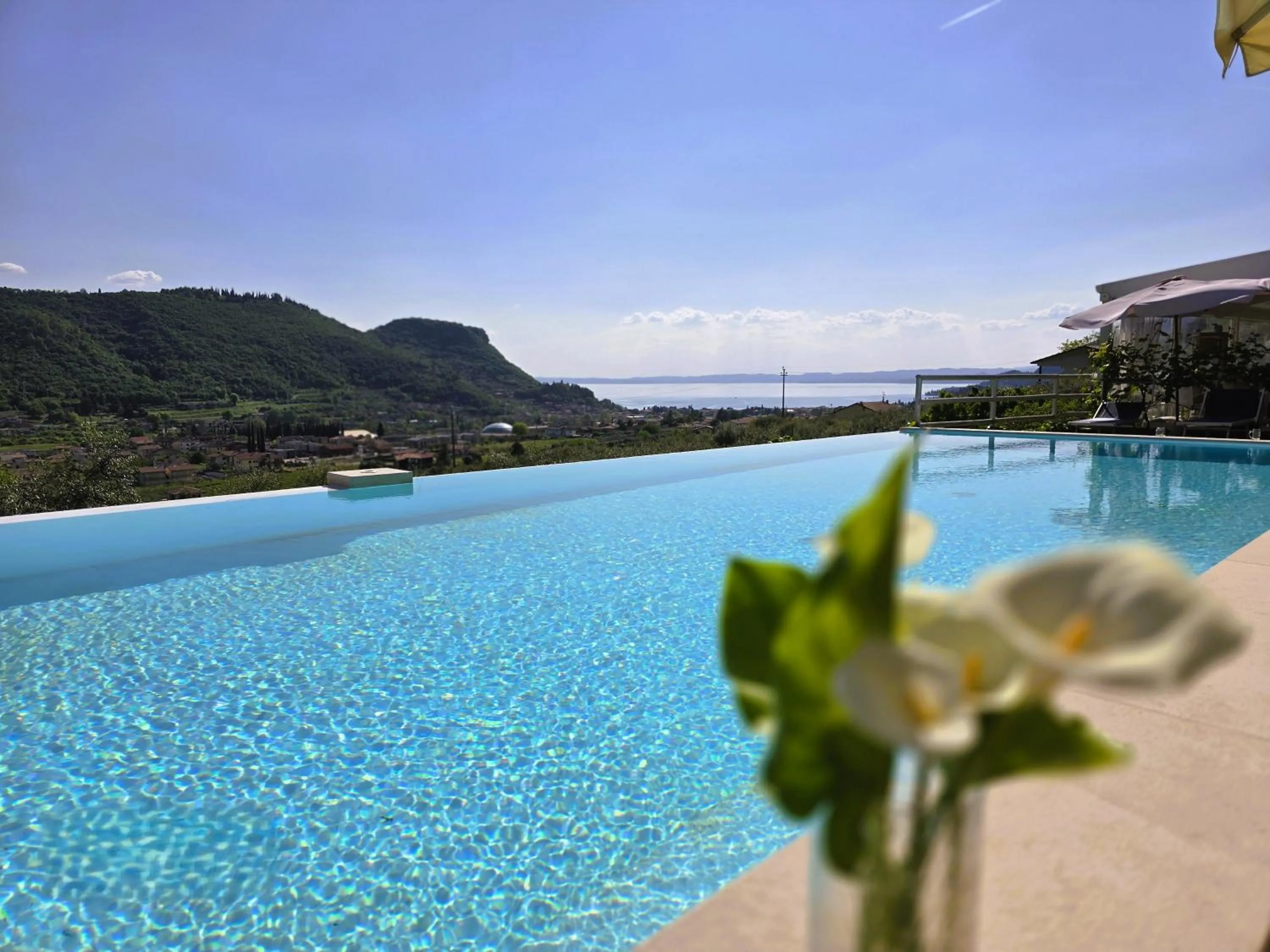 Swimming pool in Relais Villa Olivi