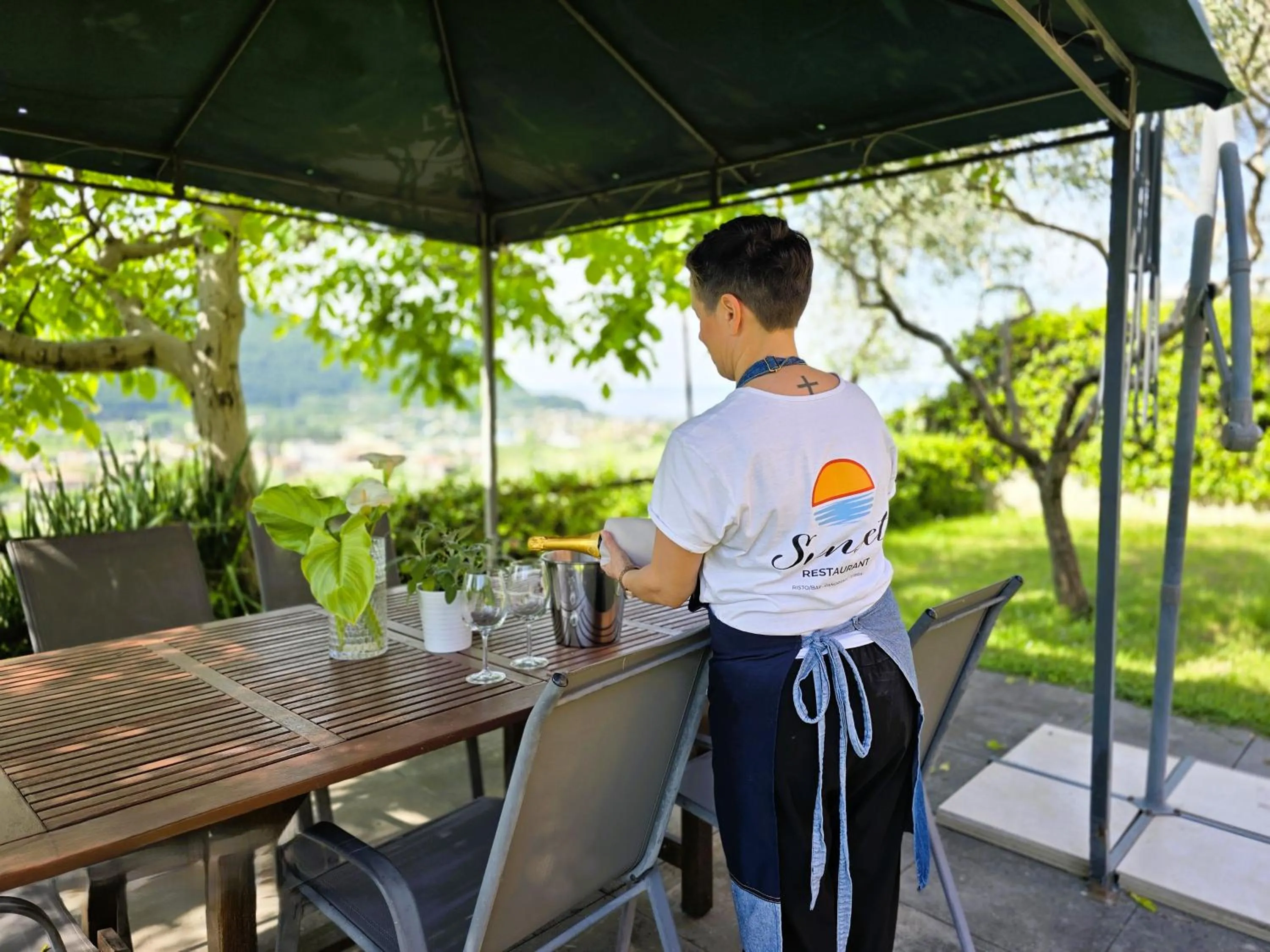 Garden in Relais Villa Olivi