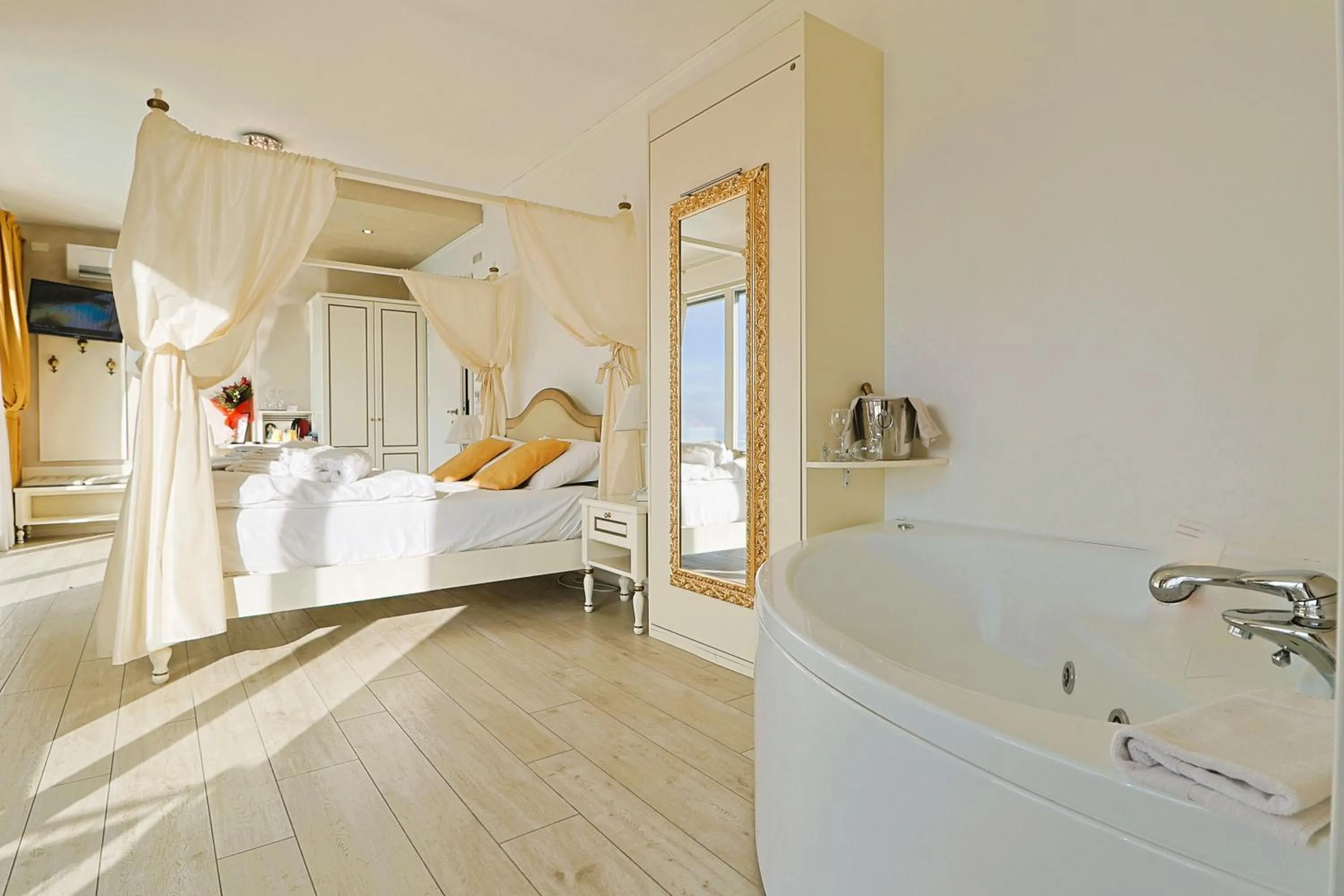 View (from property/room), Bed in Relais Villa Olivi